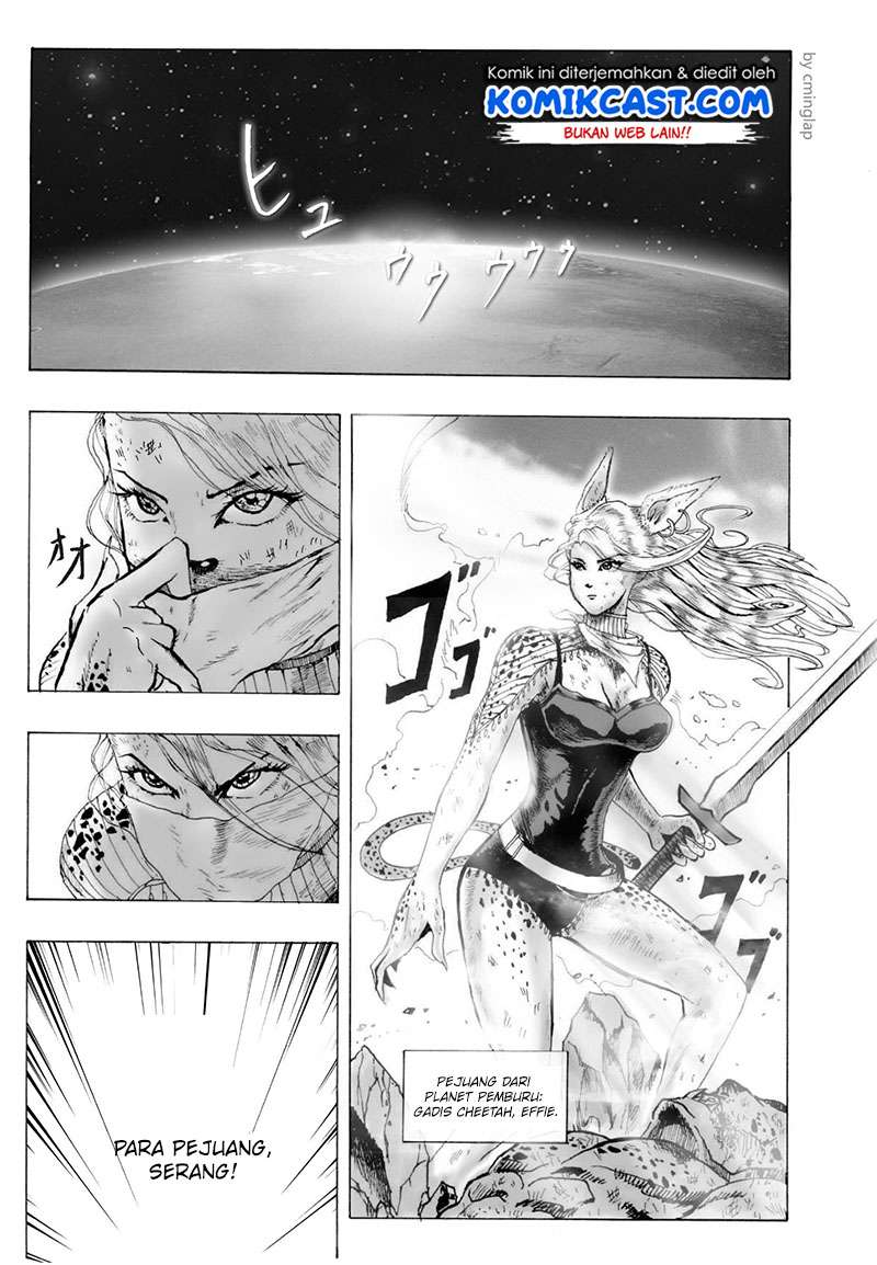 Onepunchman Saitama vs God Chapter 1 - halaman 15