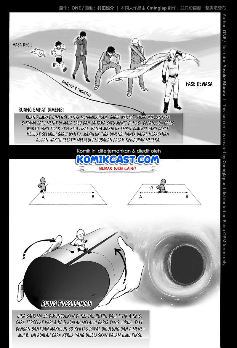 Onepunchman Saitama vs God Chapter 3.1 - halaman 14