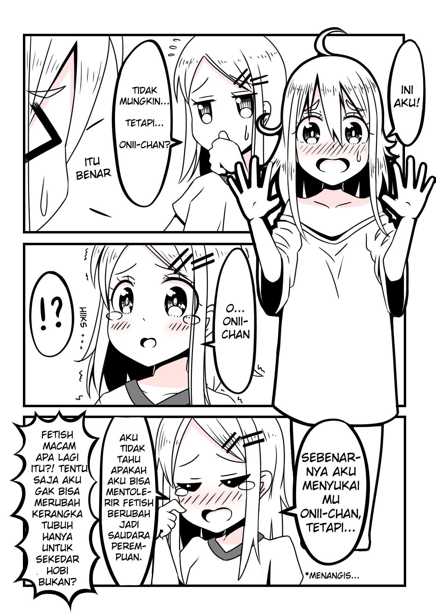 Onii-chan ga Imouto ni Naru Hanashi Chapter 2 - halaman 2