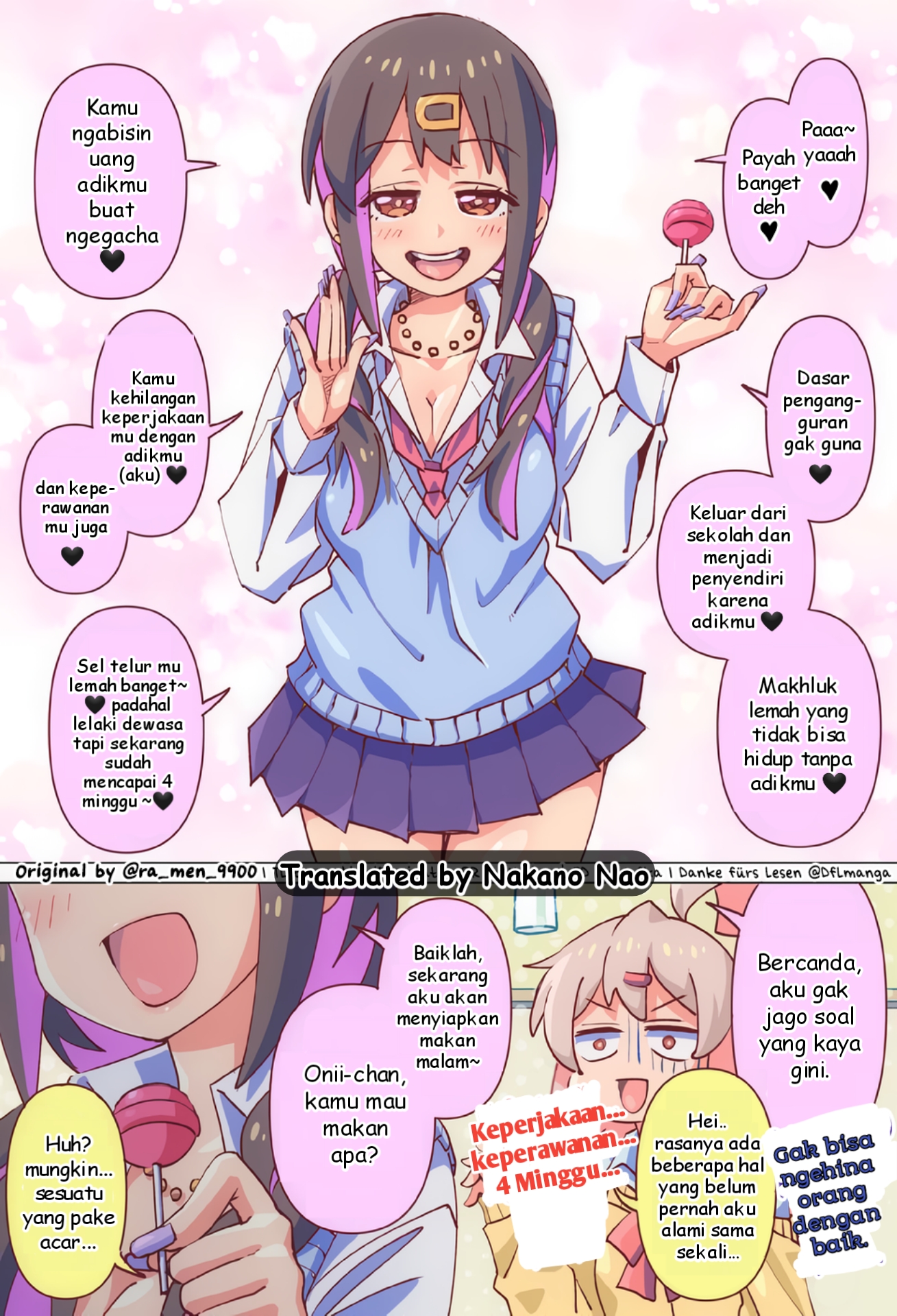 Onii-chan Is Done For! - Bratty Mahiro-chan & Mihari-chan (Doujinshi) Chapter 0 - halaman 2