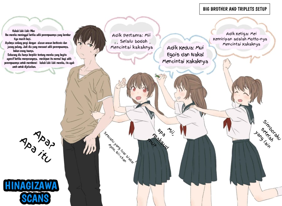 Onii-chan to Mitsugo no Imouto-tachi Chapter 1 - halaman 4