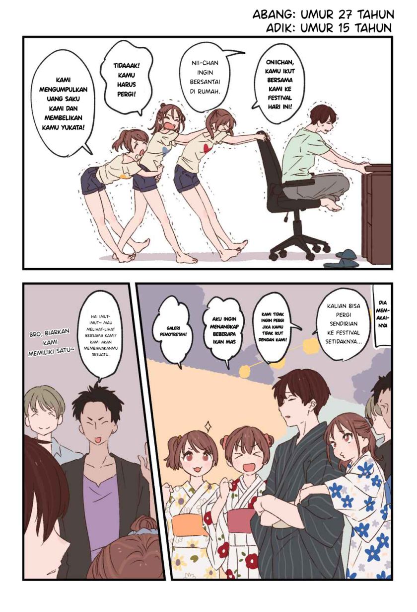 Onii-chan to Mitsugo no Imouto-tachi Chapter 8 - halaman 4
