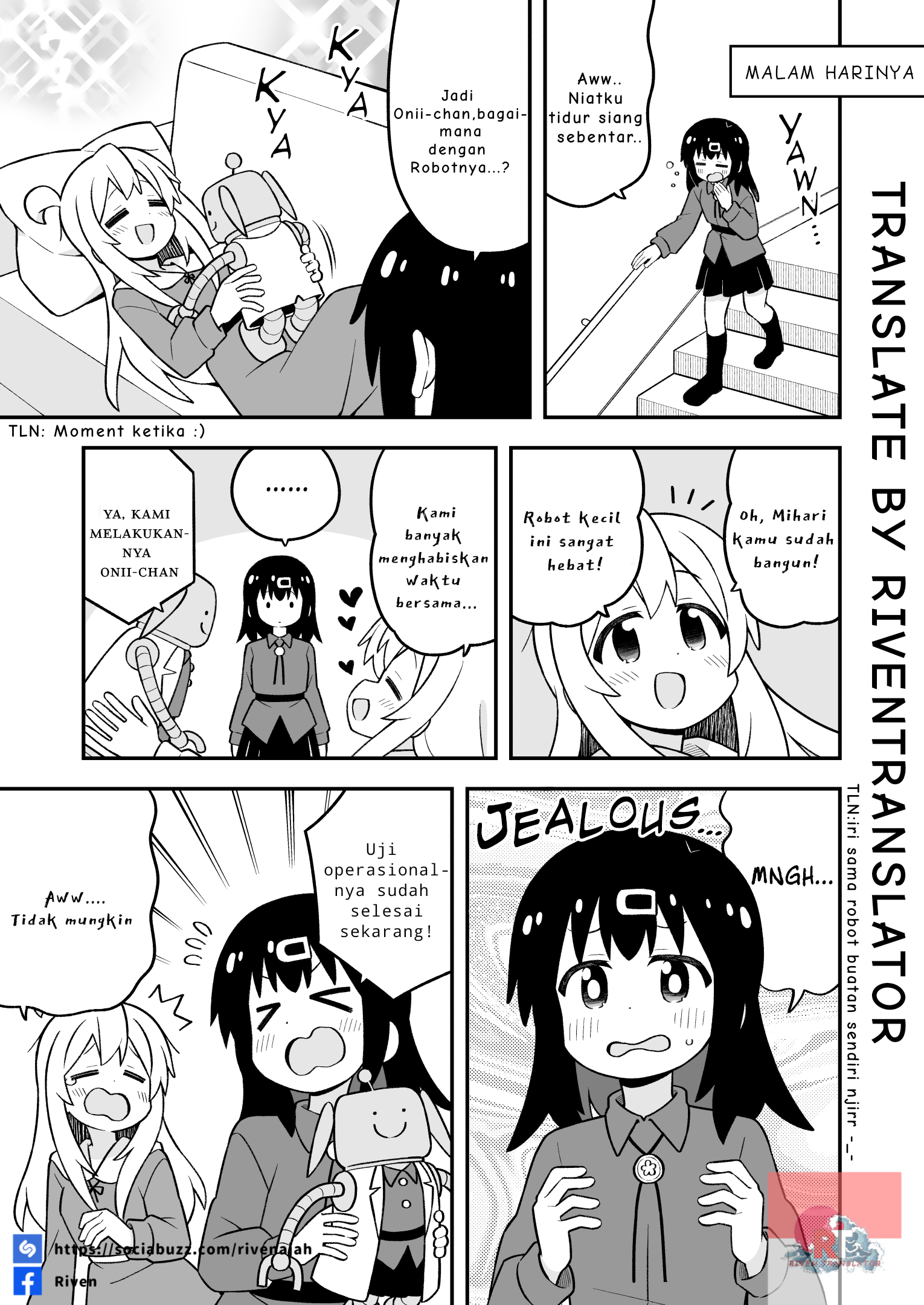Oniichan wa Oshimai! Chapter 102 - halaman 11