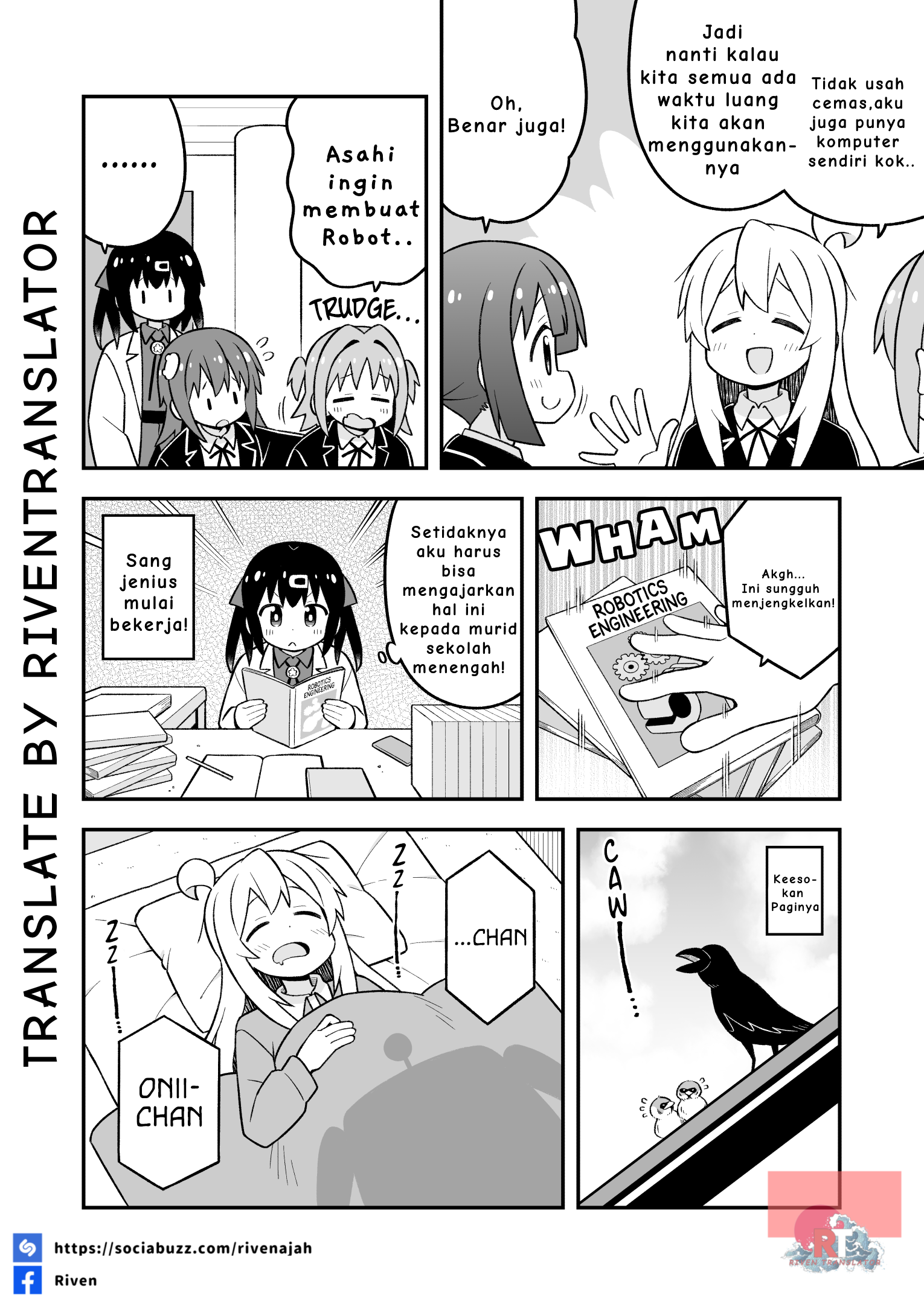 Oniichan wa Oshimai! Chapter 102 - halaman 6