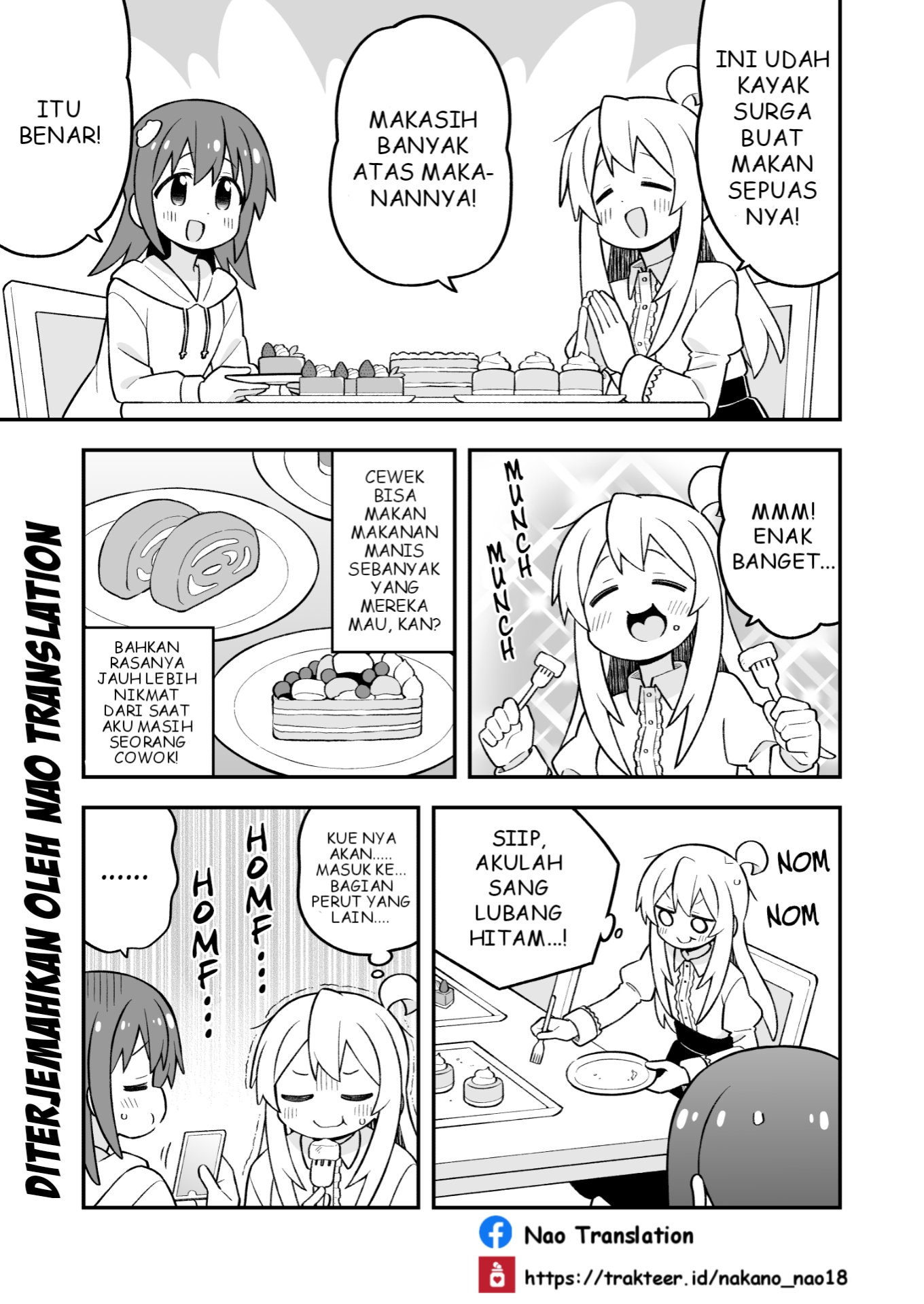 Oniichan wa Oshimai! Chapter 103 - halaman 6