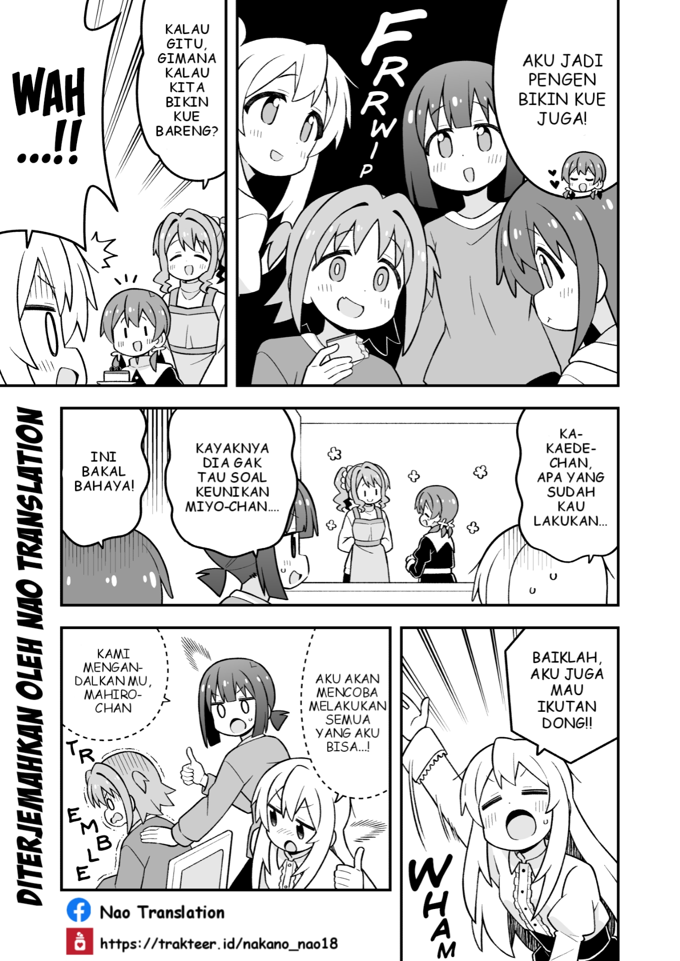 Oniichan wa Oshimai! Chapter 103 - halaman 8