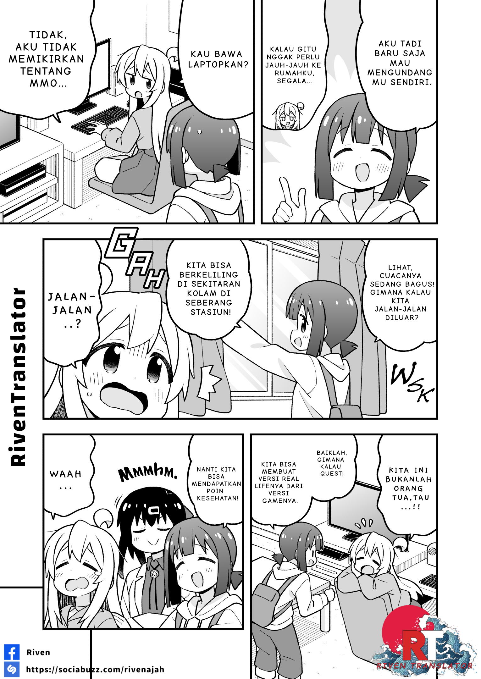 Oniichan wa Oshimai! Chapter 105 - halaman 3