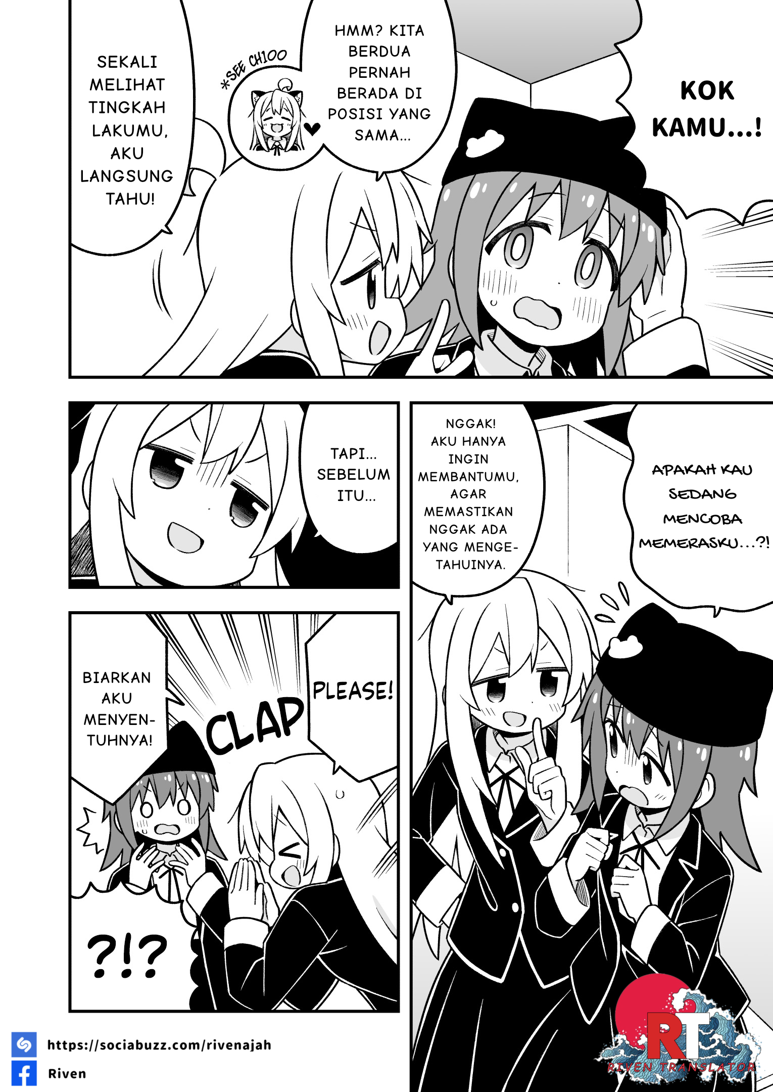 Oniichan wa Oshimai! Chapter 106 - halaman 10