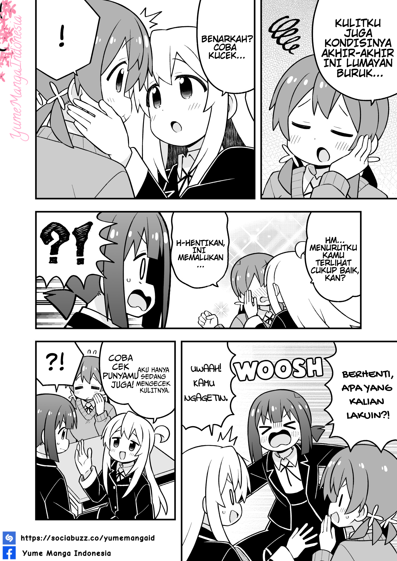 Oniichan wa Oshimai! Chapter 109 - halaman 12