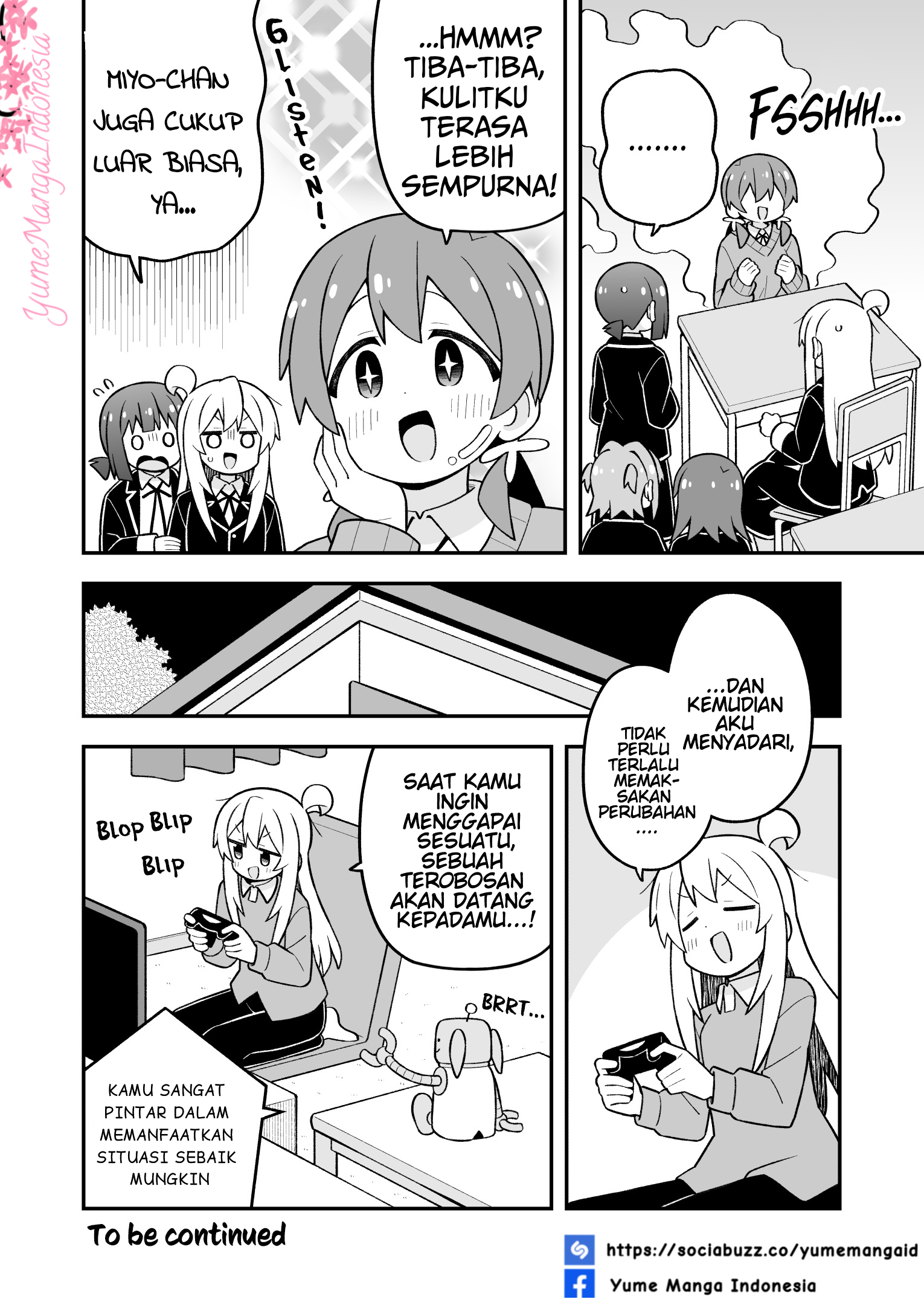 Oniichan wa Oshimai! Chapter 109 - halaman 14