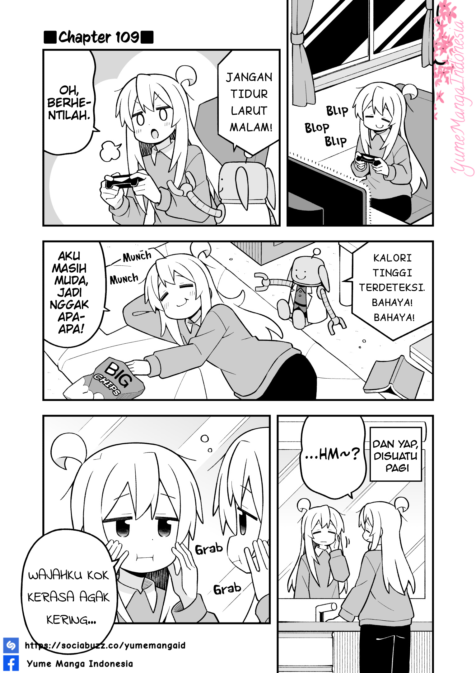 Oniichan wa Oshimai! Chapter 109 - halaman 3