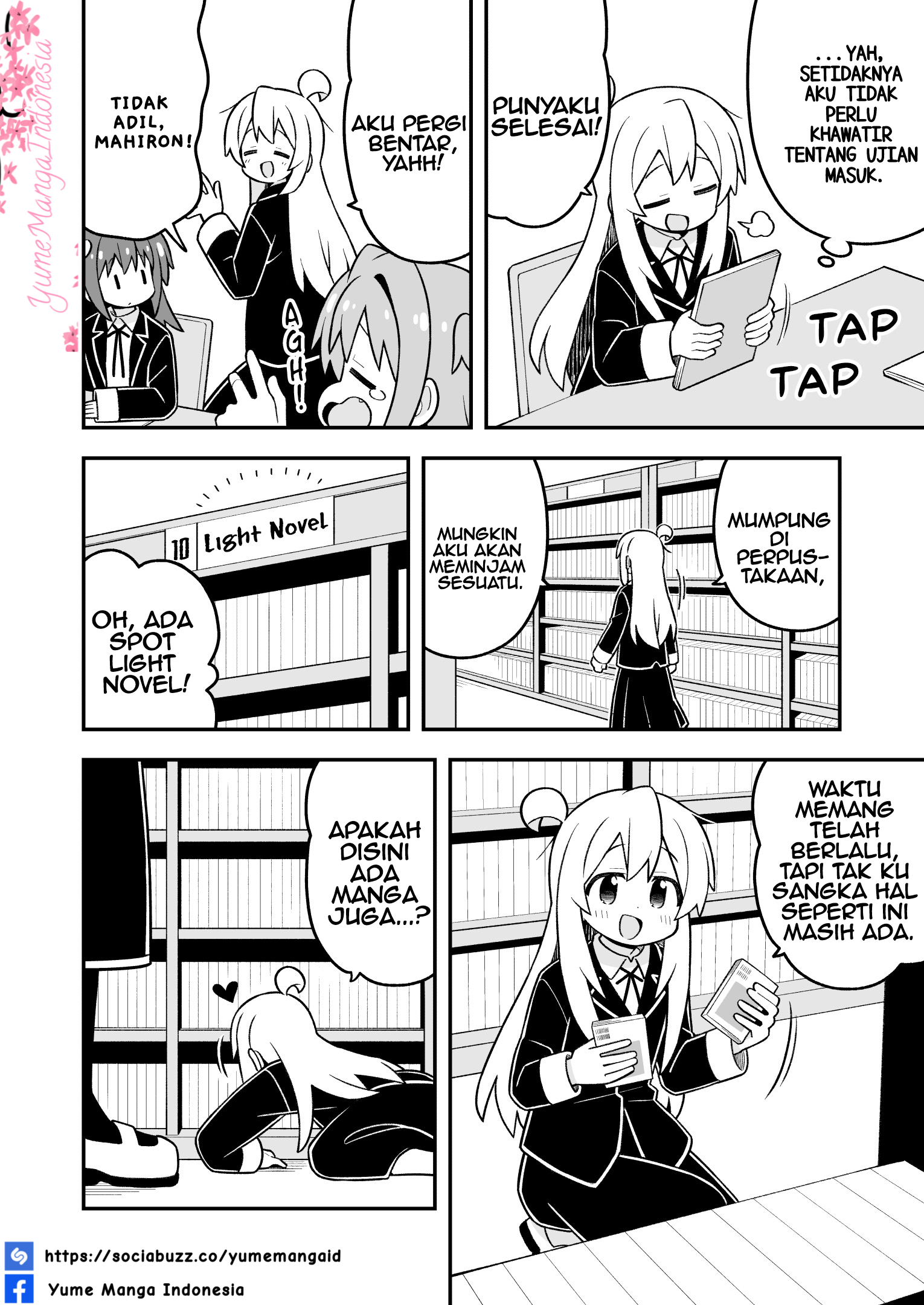 Oniichan wa Oshimai! Chapter 110 - halaman 6