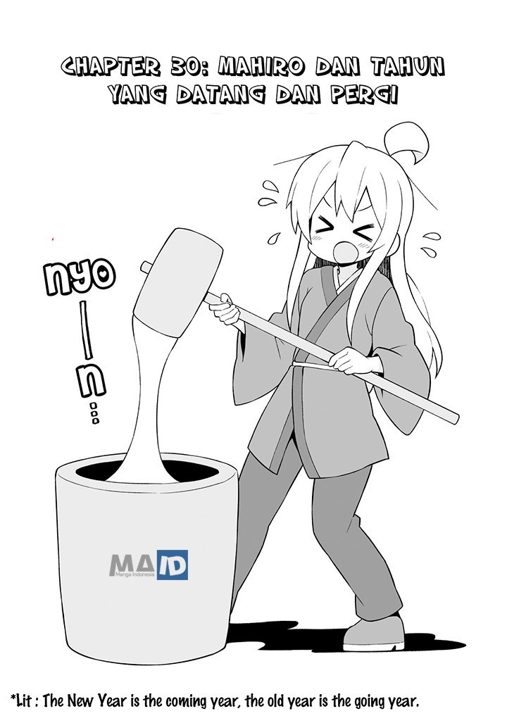 Oniichan wa Oshimai! Chapter 30 - halaman 6