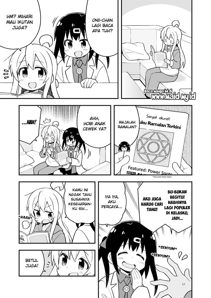 Oniichan wa Oshimai! Chapter 35 - halaman 7