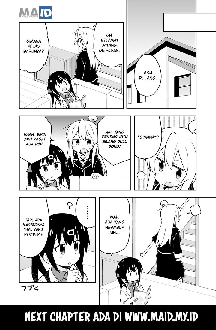 Oniichan wa Oshimai! Chapter 40 - halaman 16
