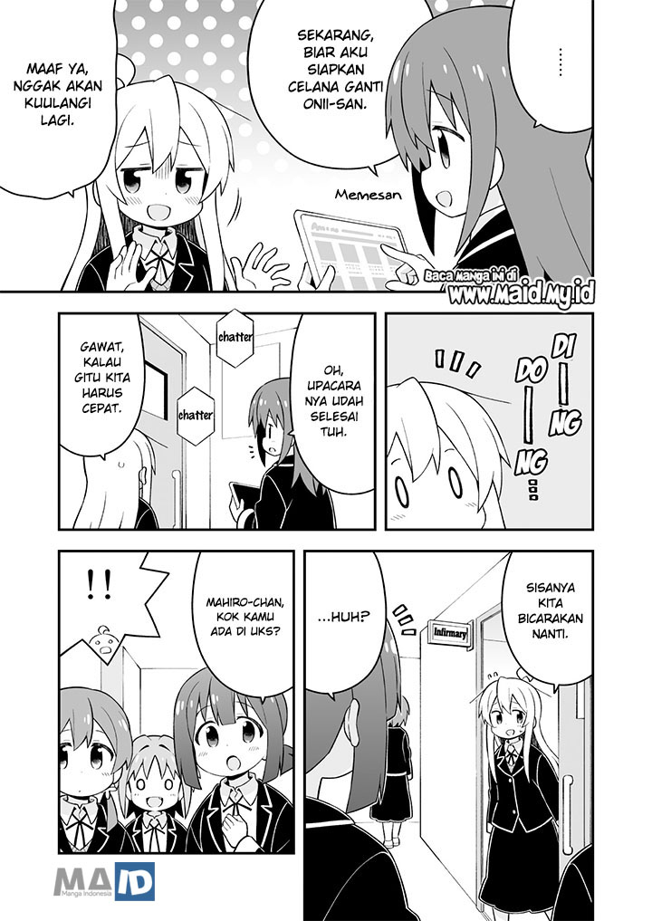 Oniichan wa Oshimai! Chapter 40 - halaman 9