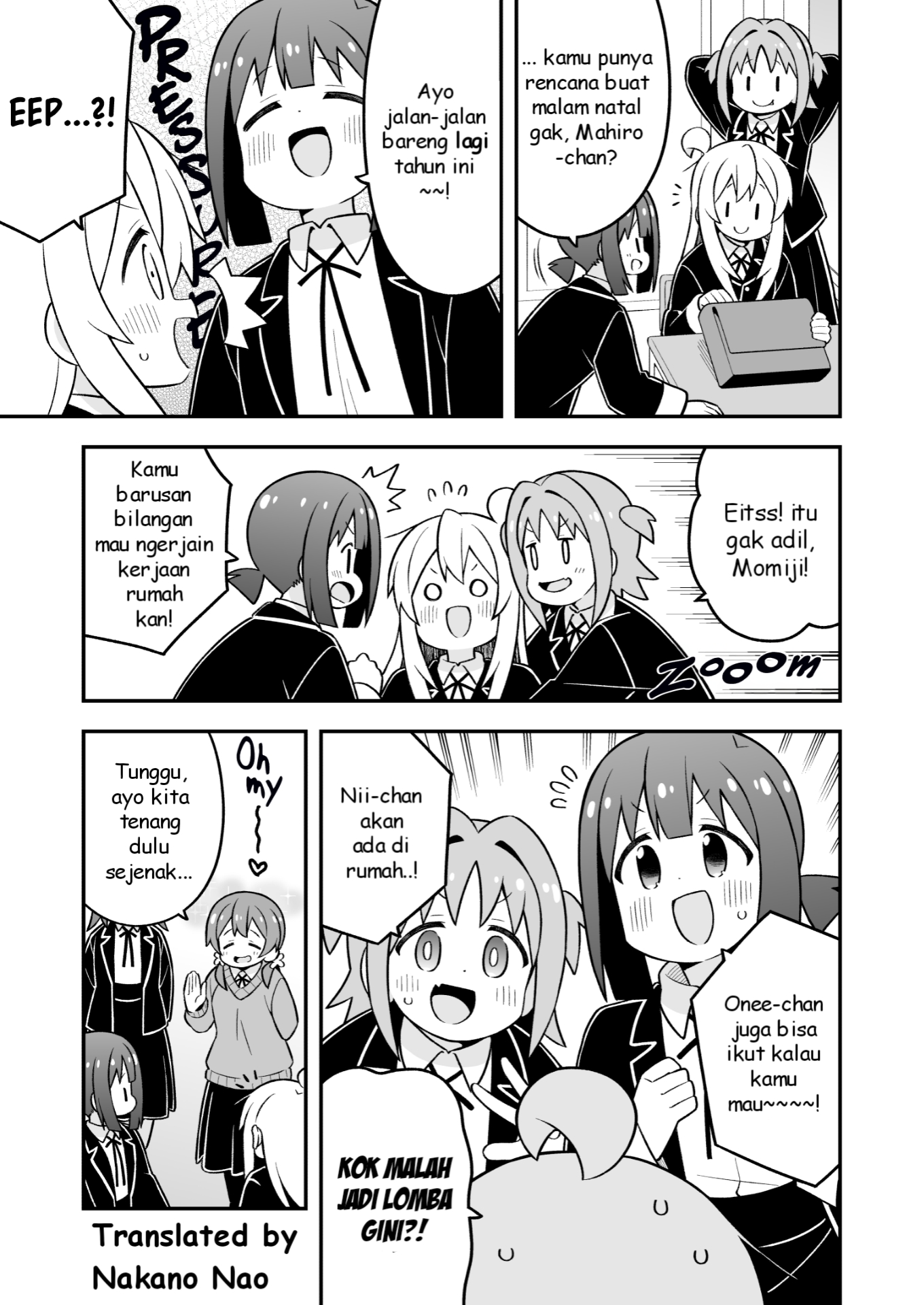 Oniichan wa Oshimai! Chapter 82 - halaman 3