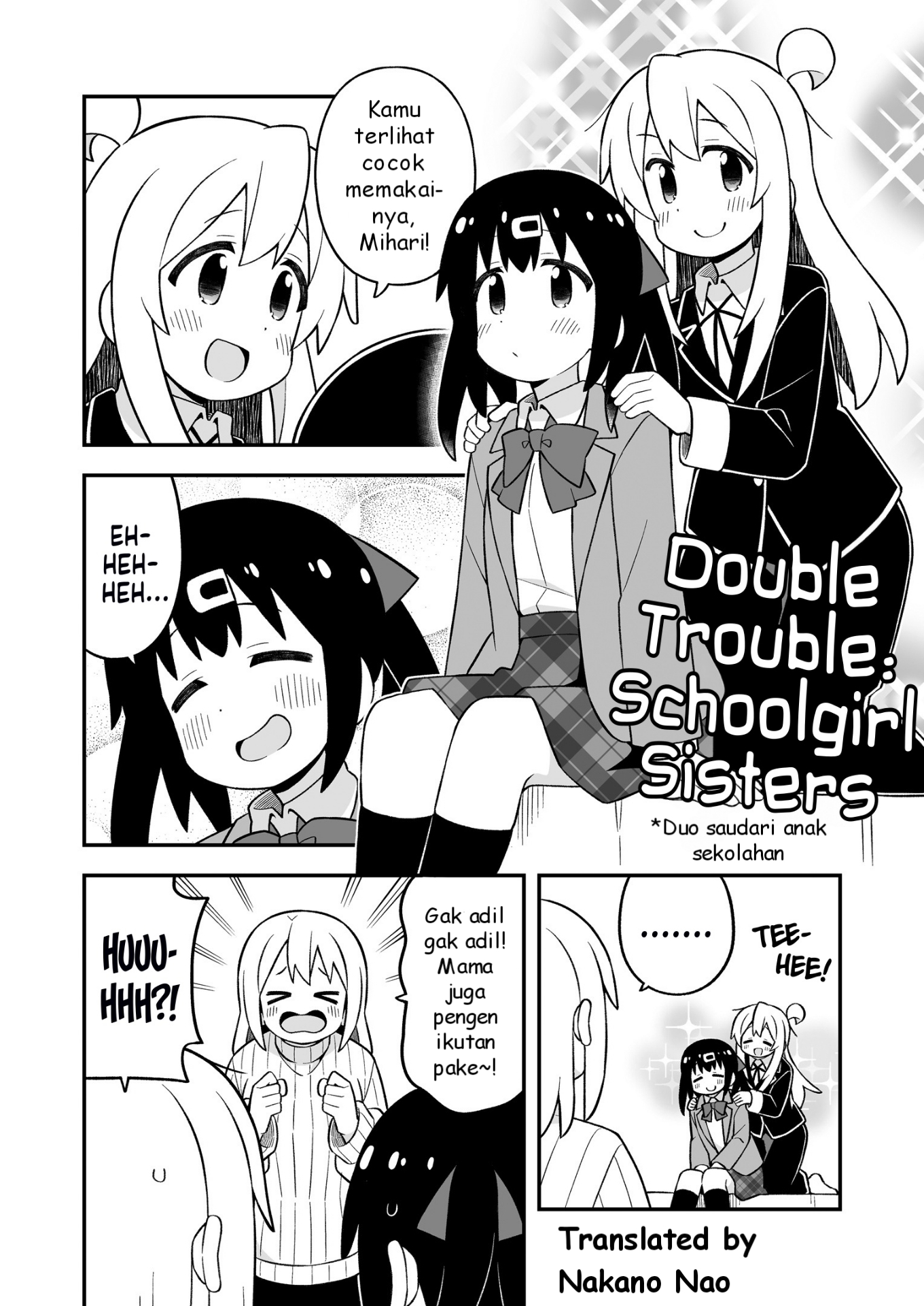 Oniichan wa Oshimai! Chapter 85.5 - halaman 3
