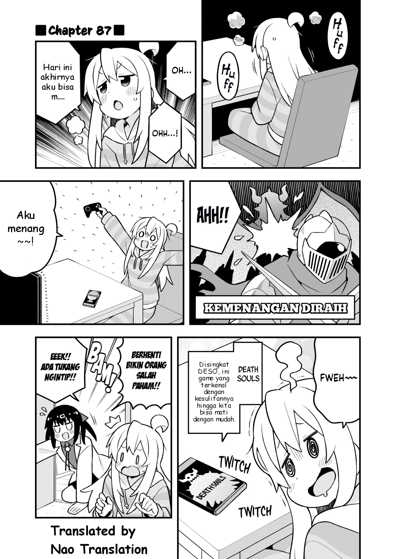 Oniichan wa Oshimai! Chapter 87 - halaman 1