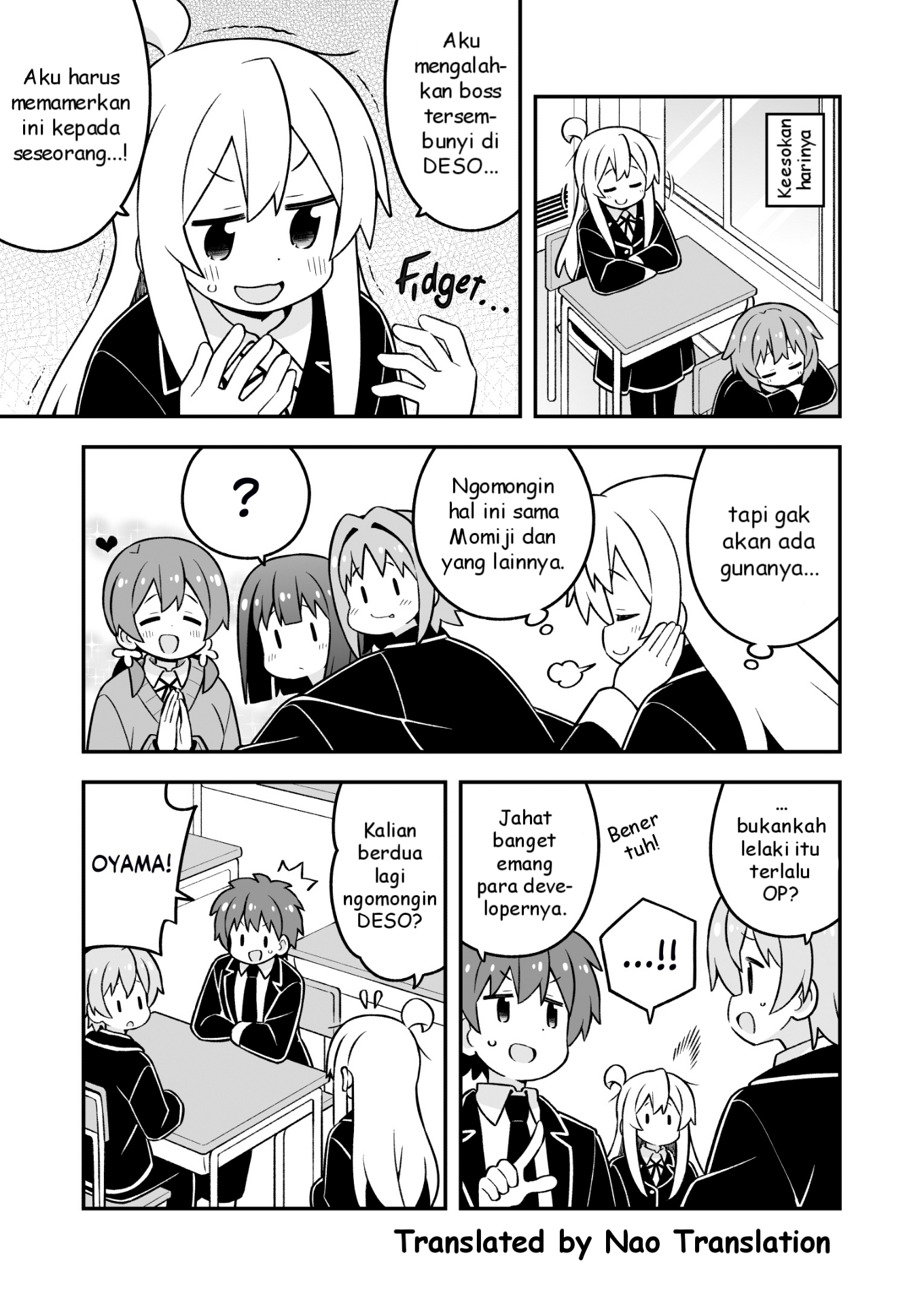Oniichan wa Oshimai! Chapter 87 - halaman 4
