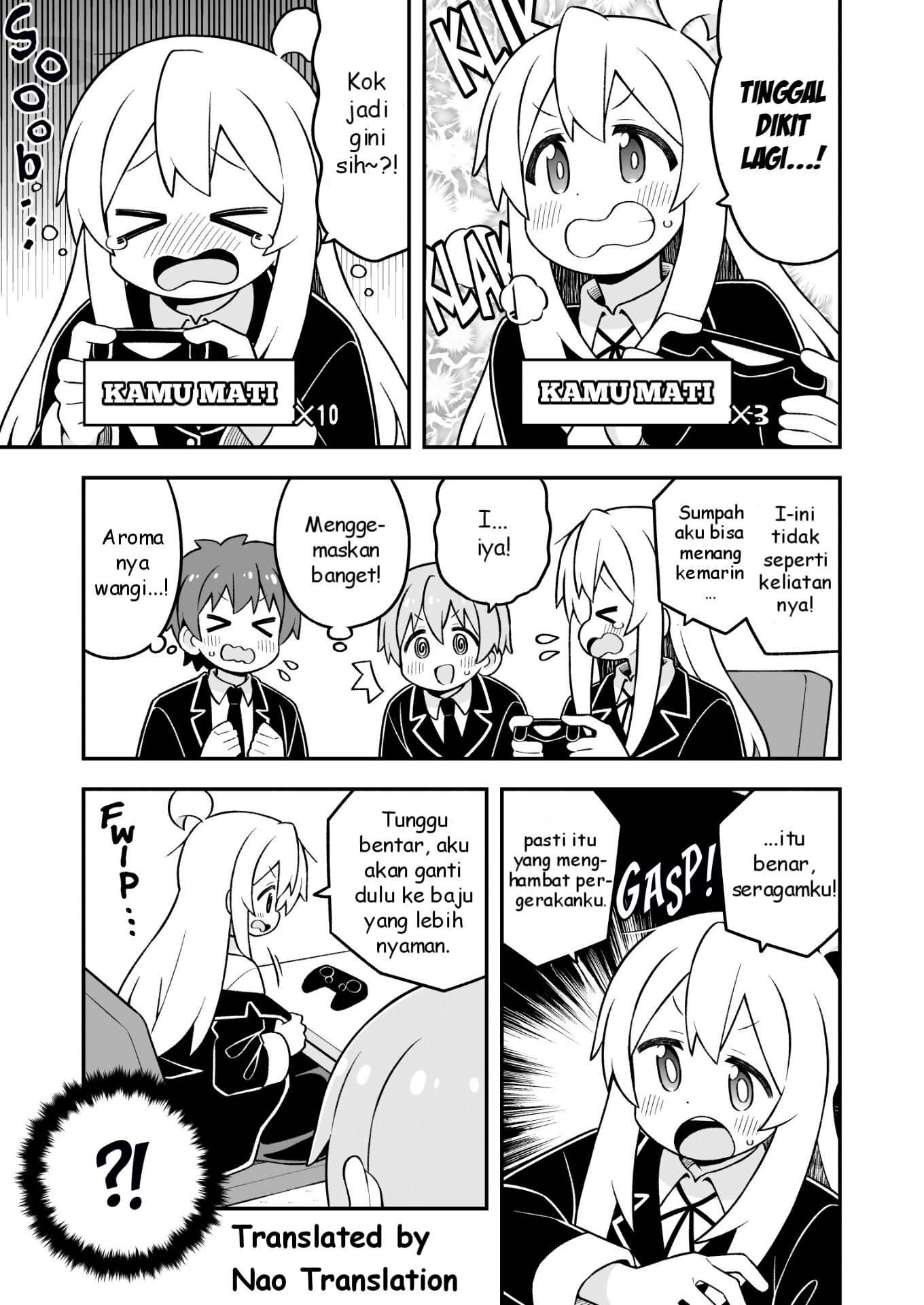 Oniichan wa Oshimai! Chapter 87 - halaman 8