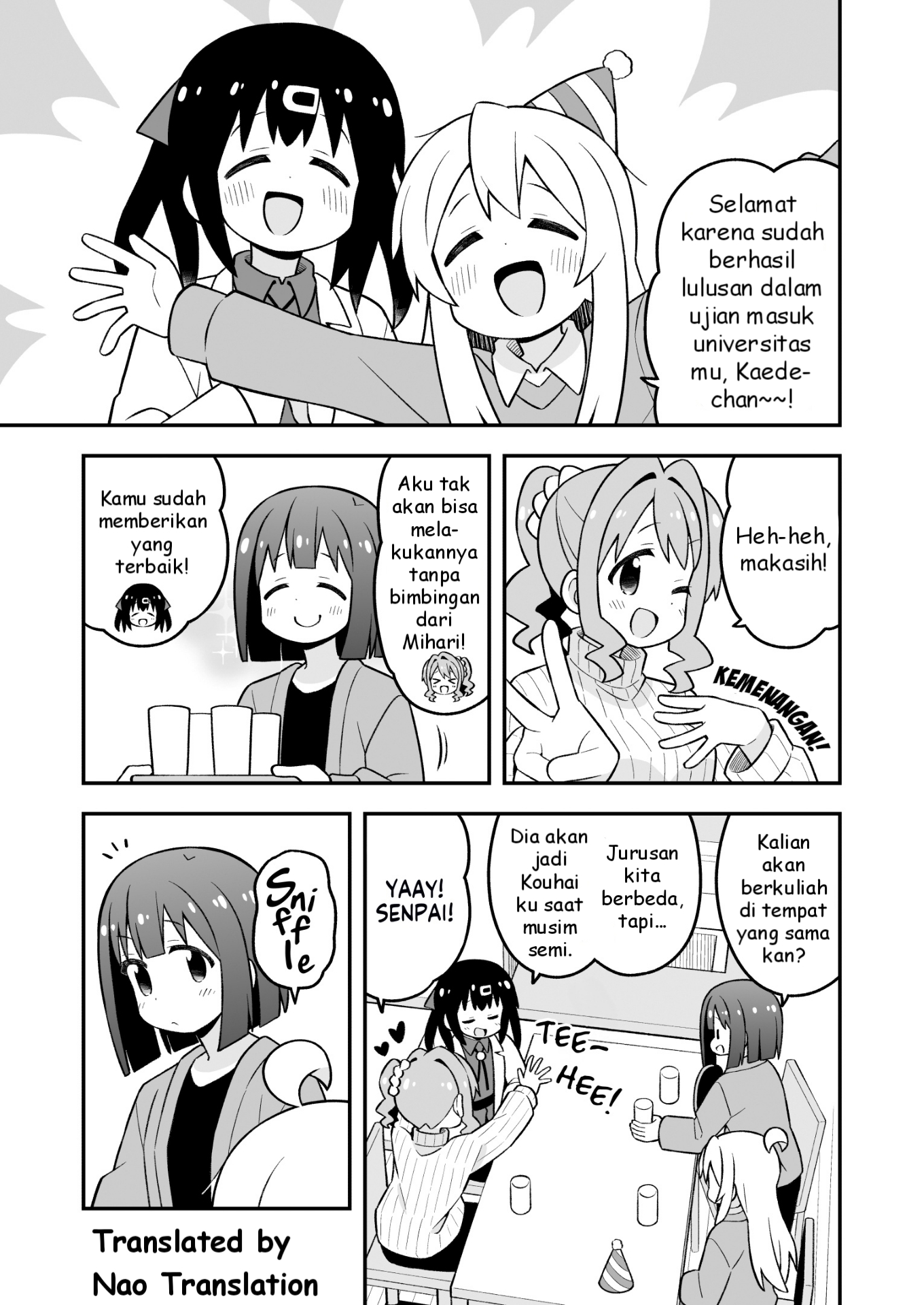 Oniichan wa Oshimai! Chapter 90 - halaman 4