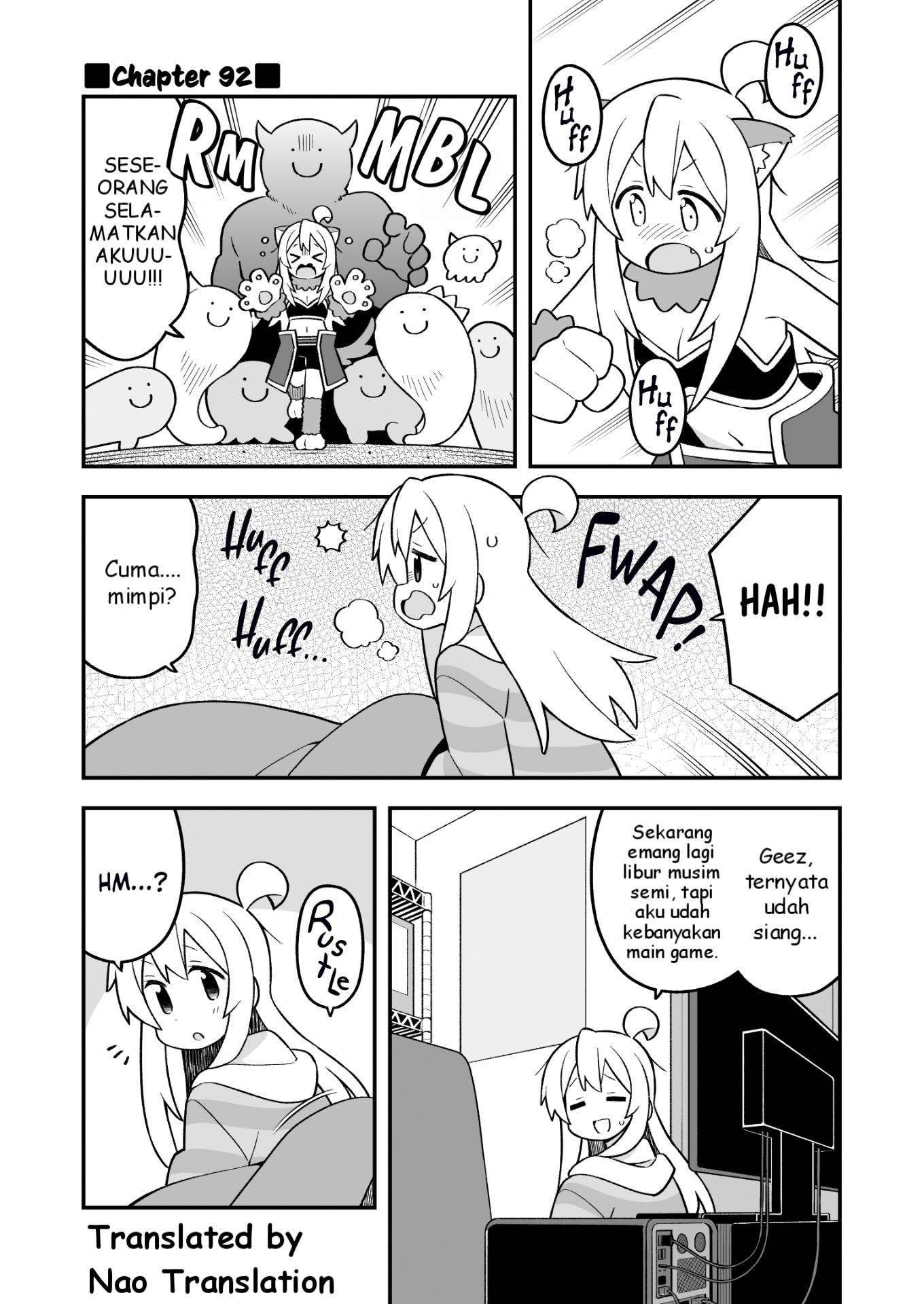 Oniichan wa Oshimai! Chapter 92 - halaman 1