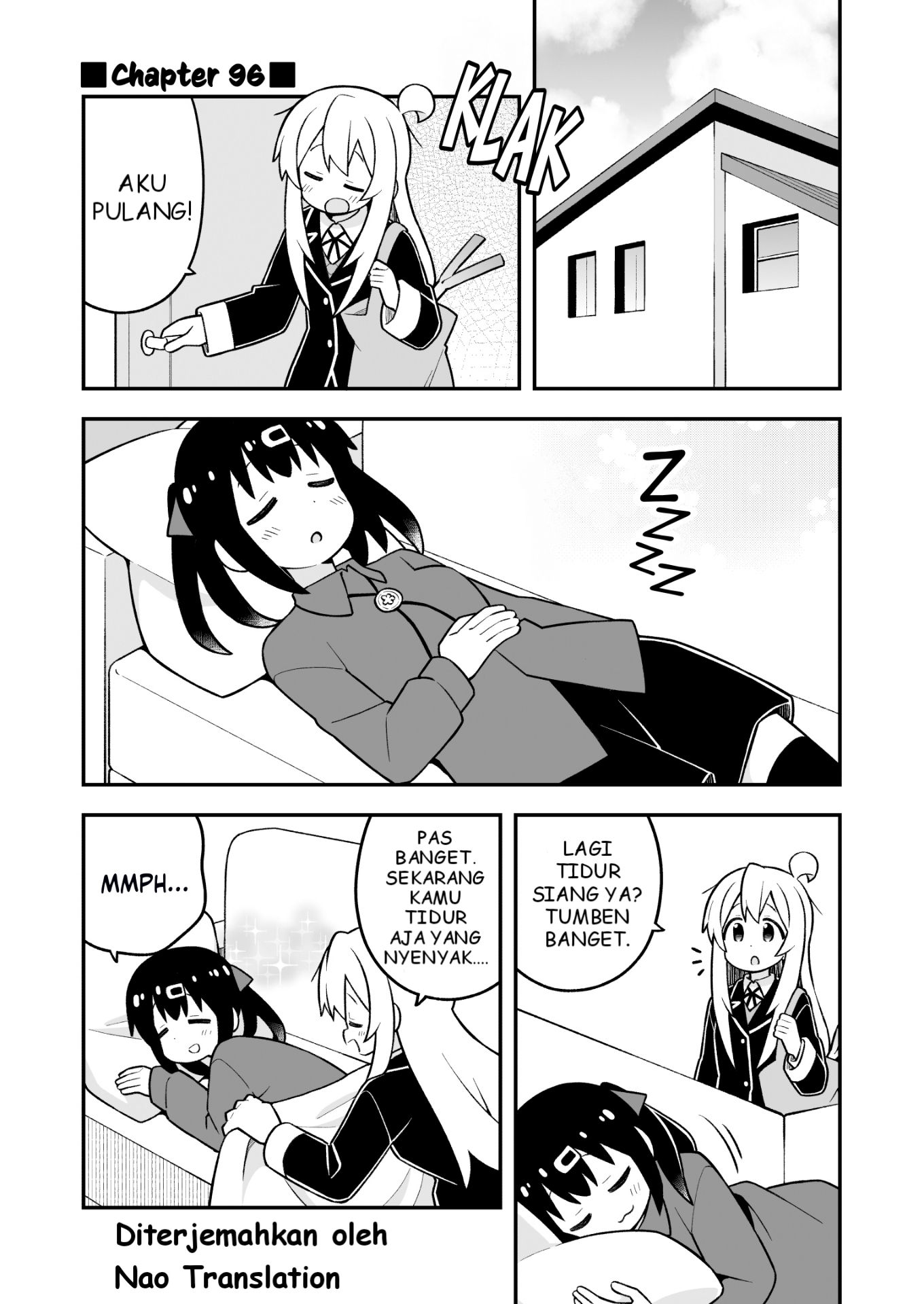 Oniichan wa Oshimai! Chapter 96 - halaman 1