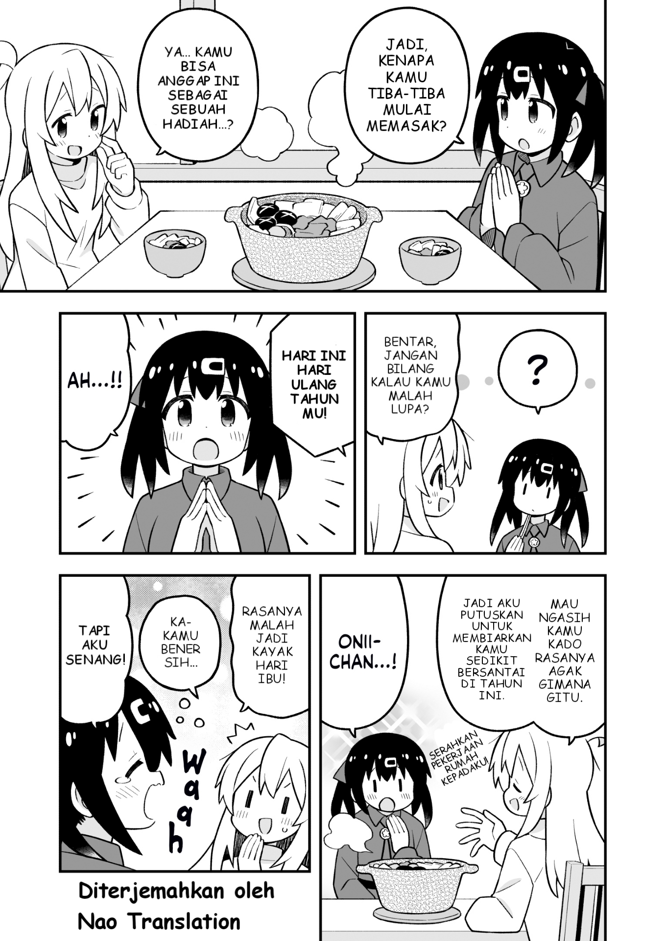 Oniichan wa Oshimai! Chapter 96 - halaman 10