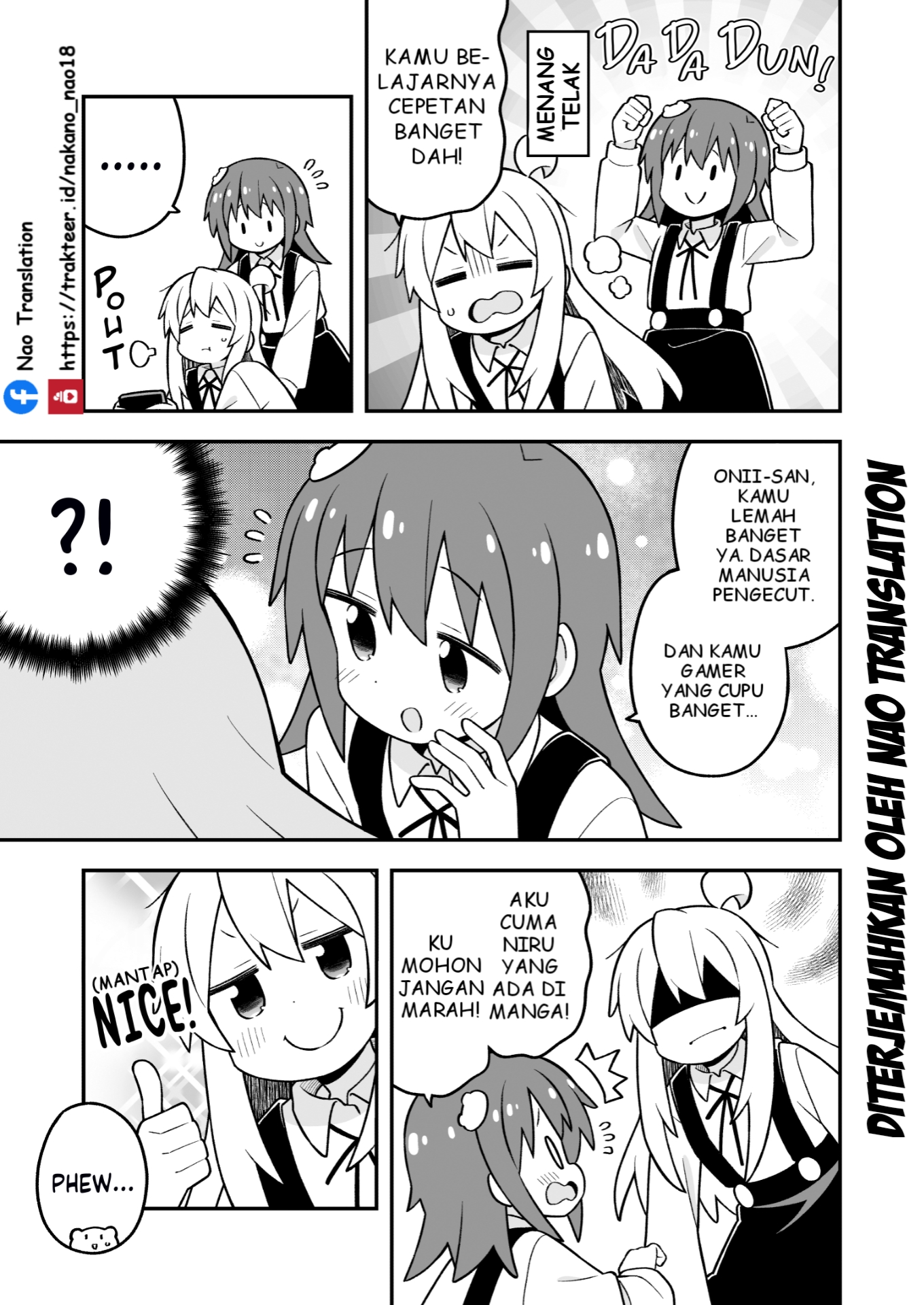 Oniichan wa Oshimai! Chapter 98 - halaman 10