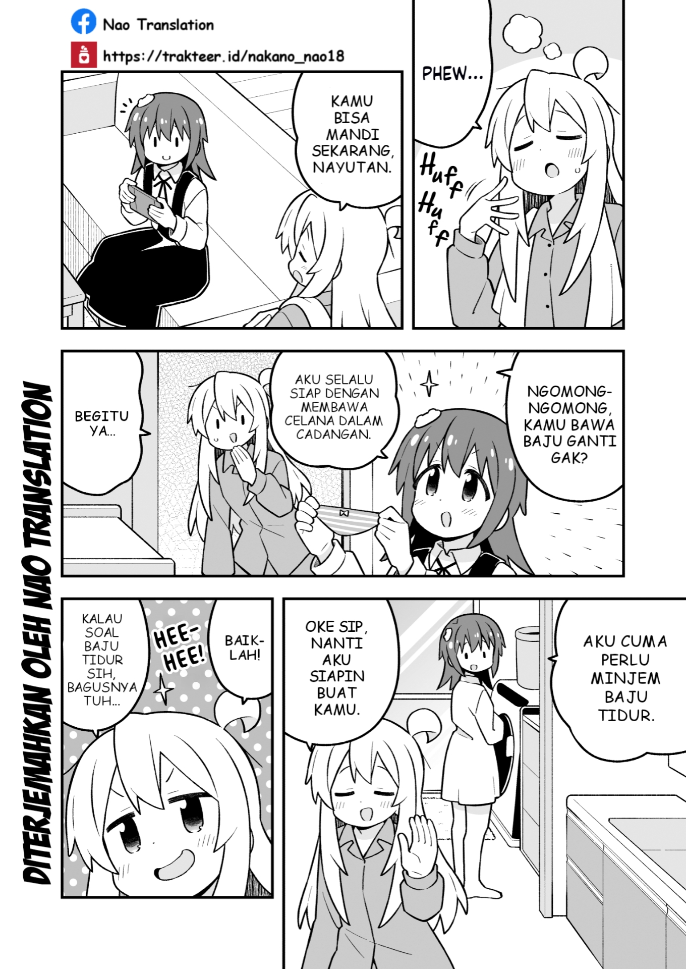 Oniichan wa Oshimai! Chapter 98 - halaman 11