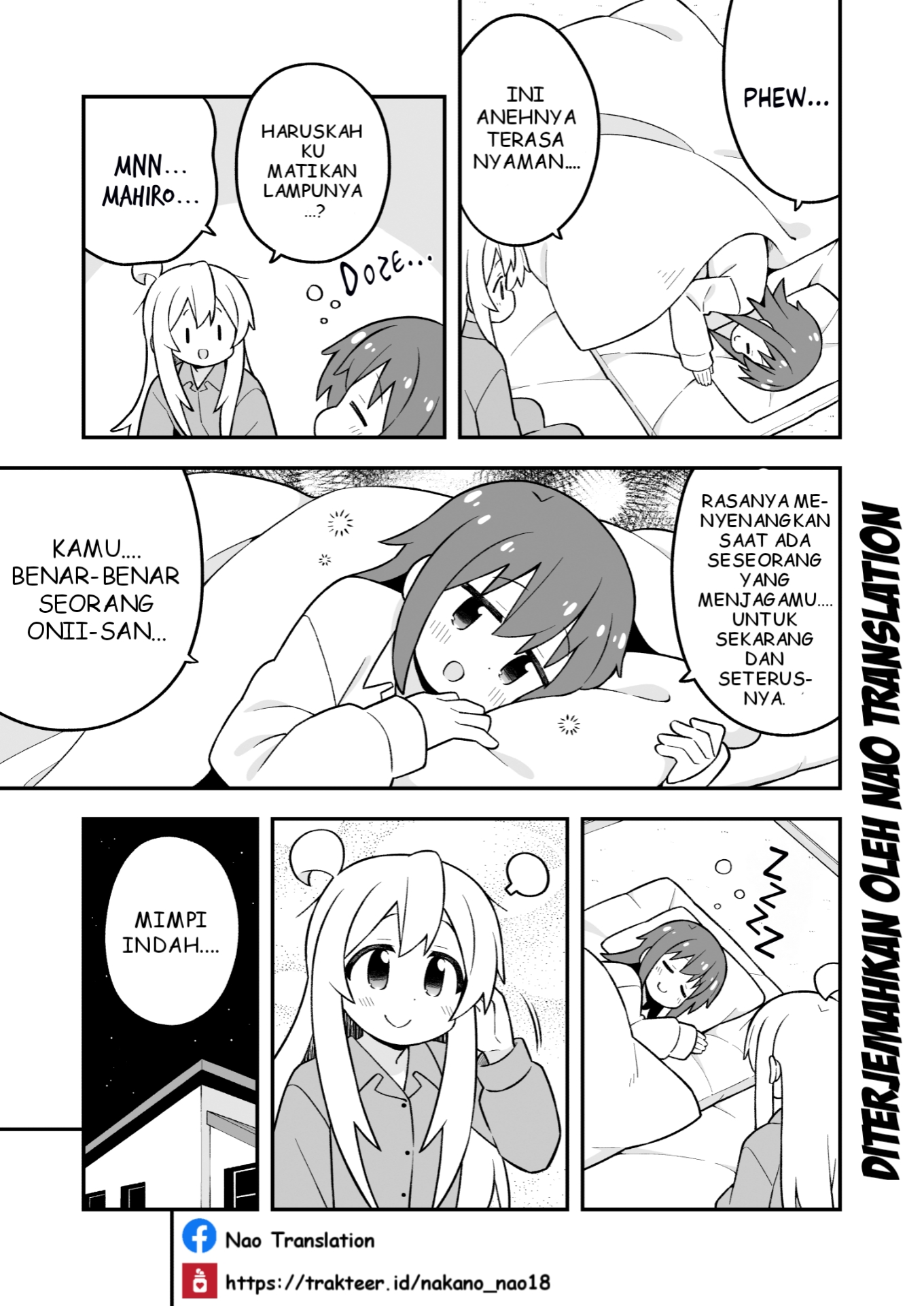 Oniichan wa Oshimai! Chapter 98 - halaman 14