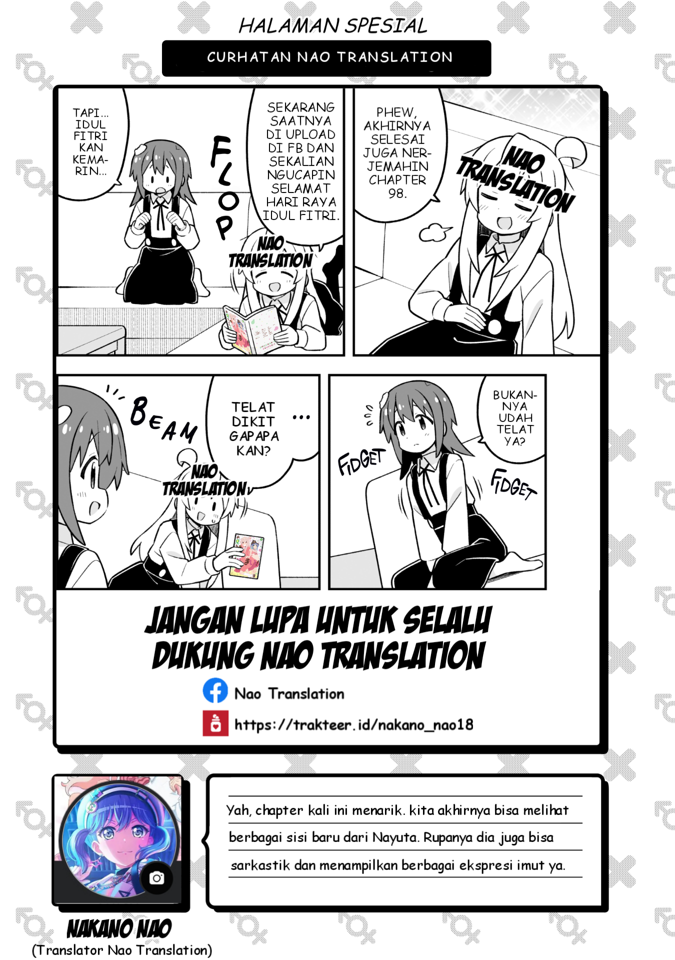 Oniichan wa Oshimai! Chapter 98 - halaman 16