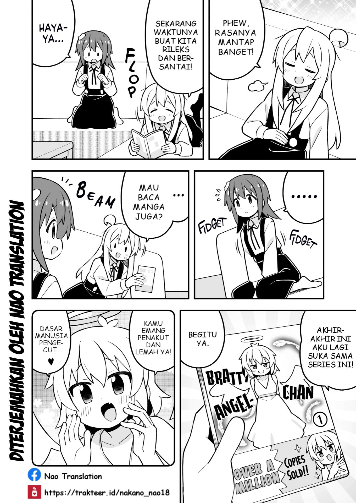 Oniichan wa Oshimai! Chapter 98 - halaman 7