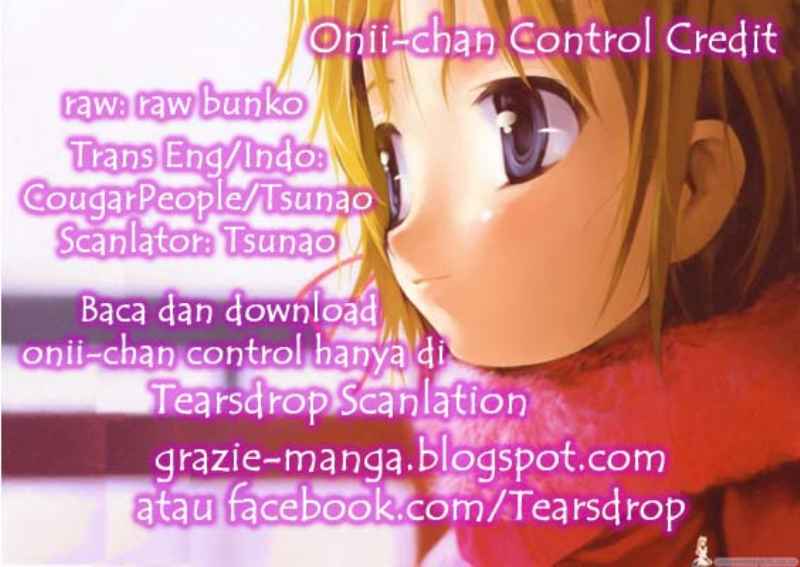 Oniichan☆Control Chapter 11 - halaman 1