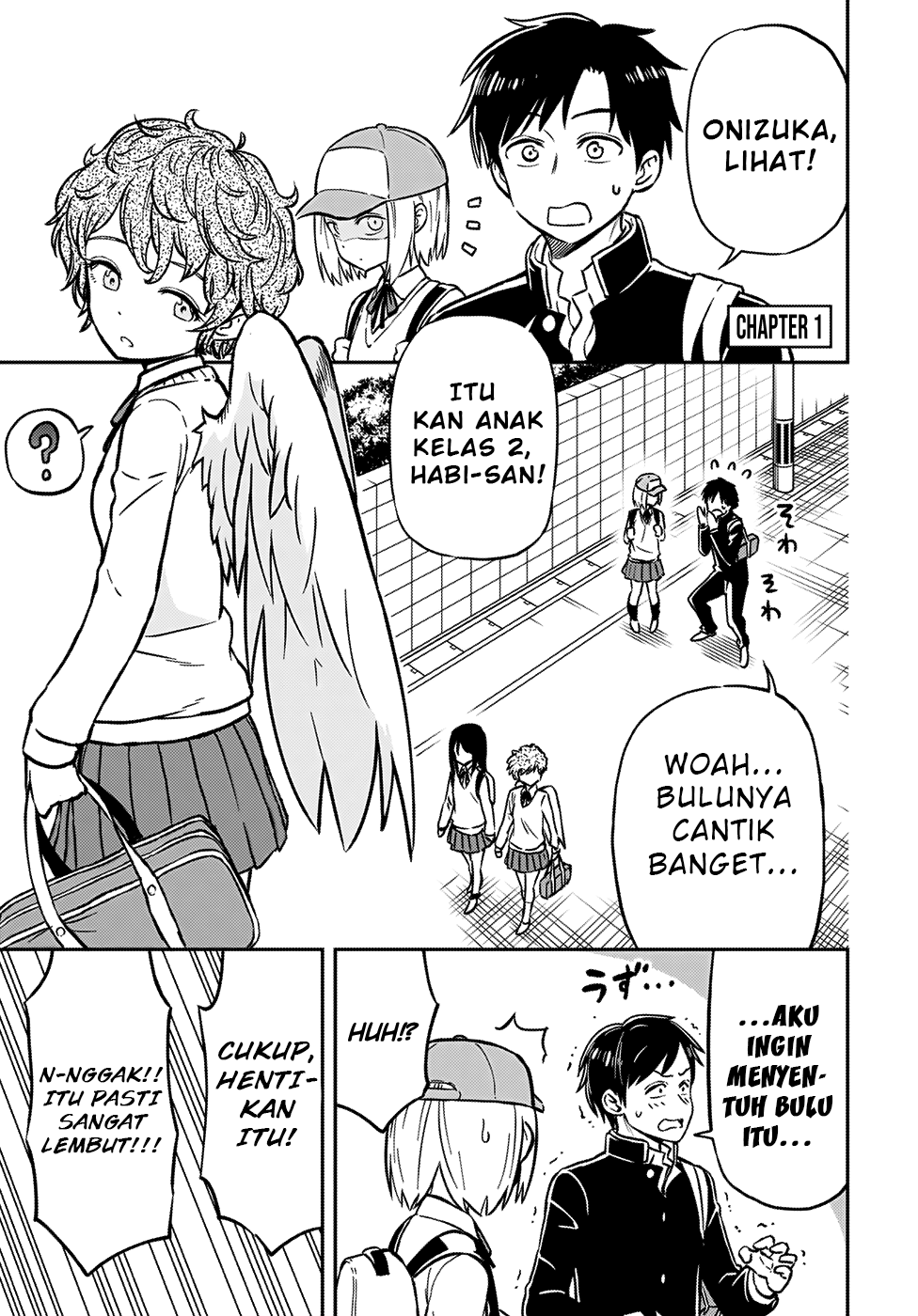 Onizuka-chan and Sawarida-kun Chapter 1 - halaman 1