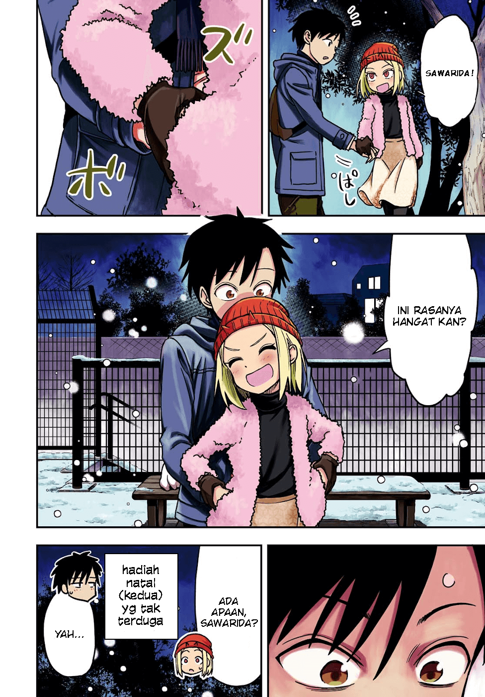 Onizuka-chan to Sawarida-kun Chapter 14.1 - halaman 3