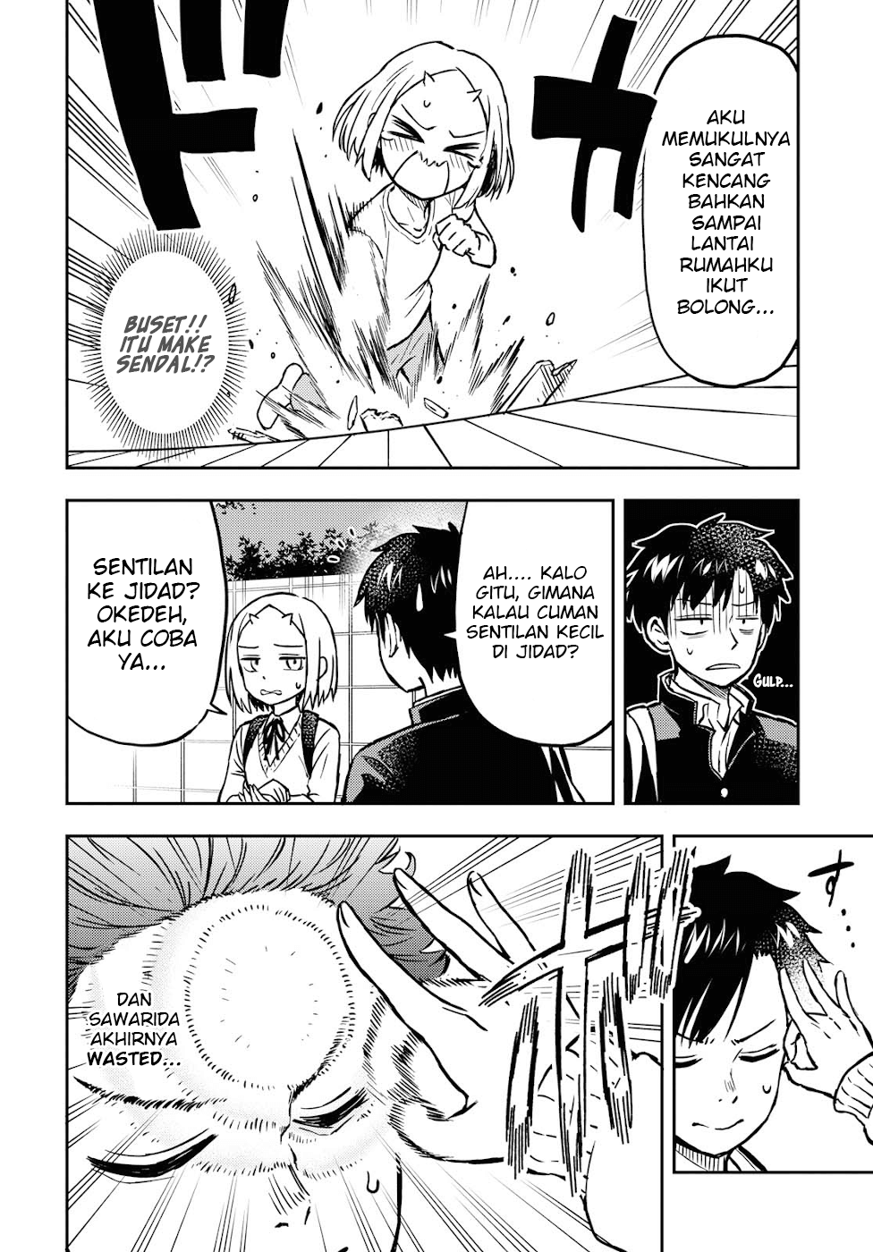 Onizuka-chan to Sawarida-kun Chapter 16.1 - halaman 3