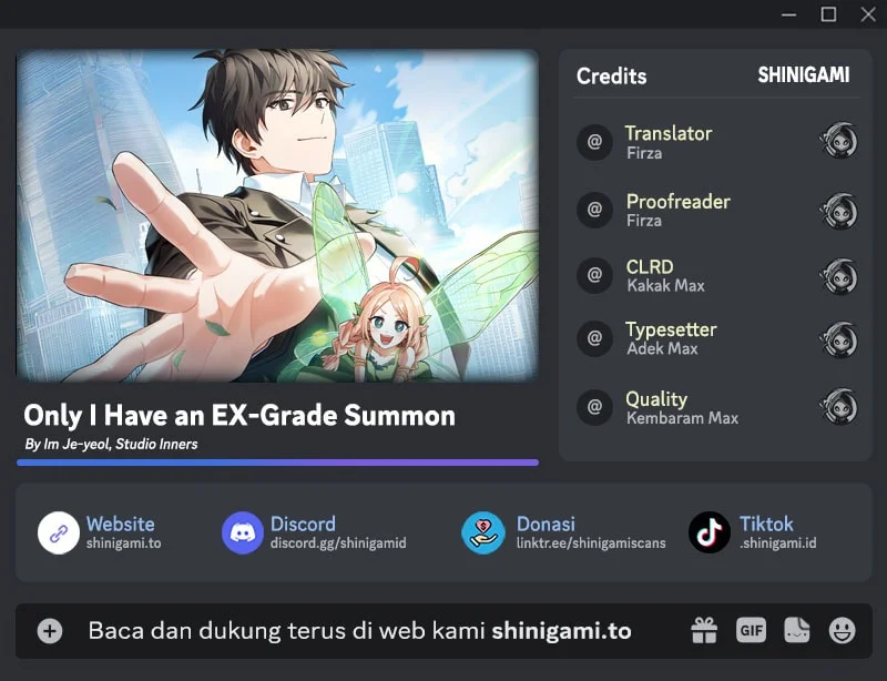 Only I Have an EX-Grade Summon Chapter 34 - halaman 1