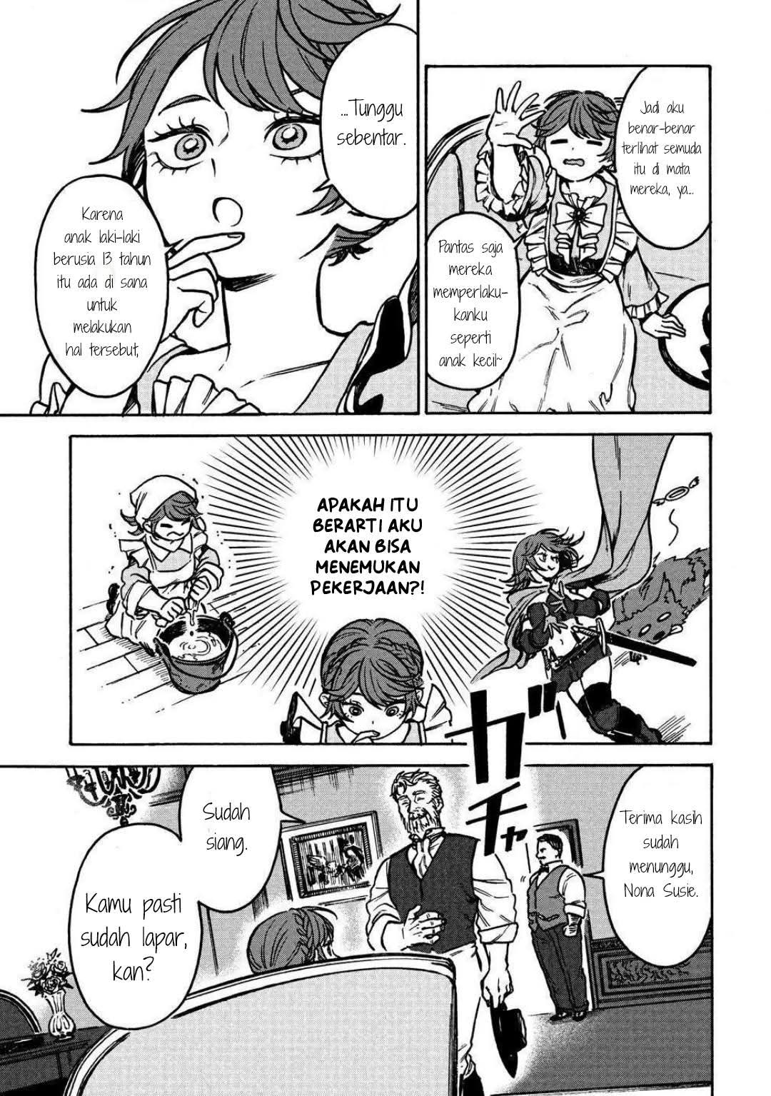 Onna Chara de Isekai Teni shite Cheat-ppoi kedo Zako Chara nanode Medatazu Heiwa na Shomin wo Mezashimasu! Chapter 3.2 - halaman 13