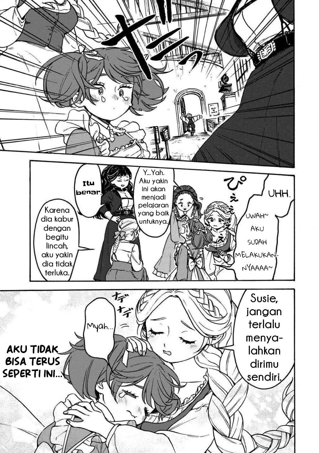 Onna Chara de Isekai Teni shite Cheat-ppoi kedo Zako Chara nanode Medatazu Heiwa na Shomin wo Mezashimasu! Chapter 6.2 - halaman 13