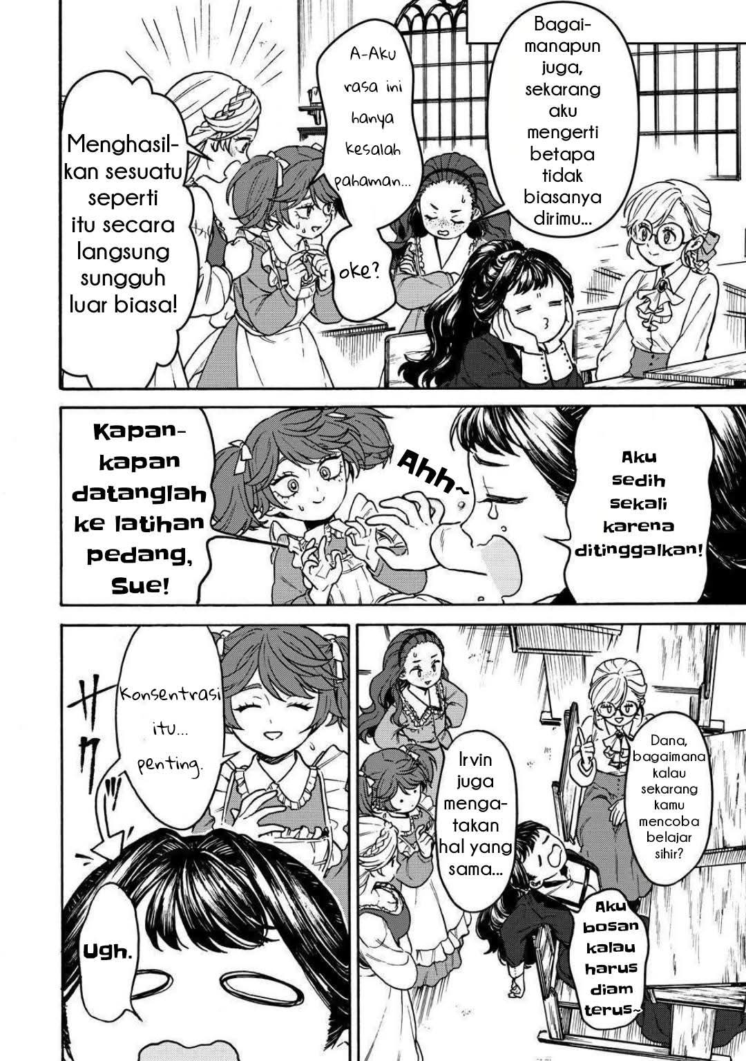 Onna Chara de Isekai Teni shite Cheat-ppoi kedo Zako Chara nanode Medatazu Heiwa na Shomin wo Mezashimasu! Chapter 6.2 - halaman 6