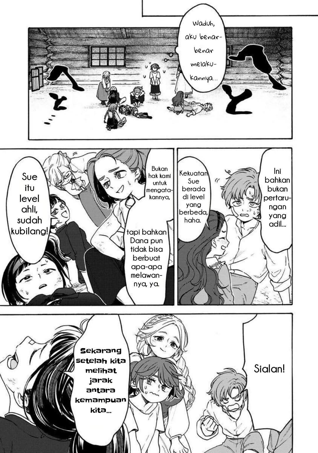Onna Chara de Isekai Teni shite Cheat-ppoi kedo Zako Chara nanode Medatazu Heiwa na Shomin wo Mezashimasu! Chapter 7.2 - halaman 10