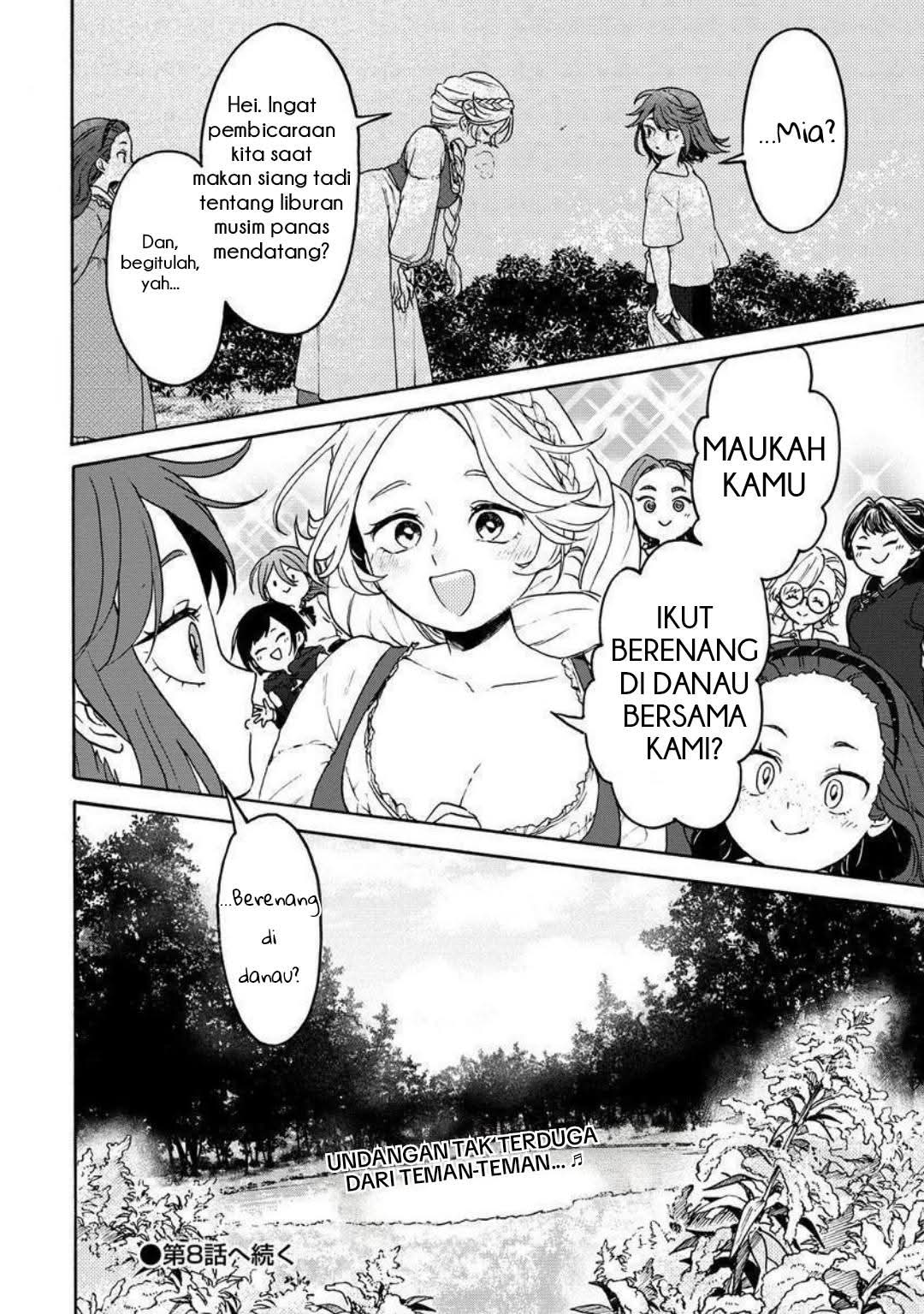 Onna Chara de Isekai Teni shite Cheat-ppoi kedo Zako Chara nanode Medatazu Heiwa na Shomin wo Mezashimasu! Chapter 7.2 - halaman 17