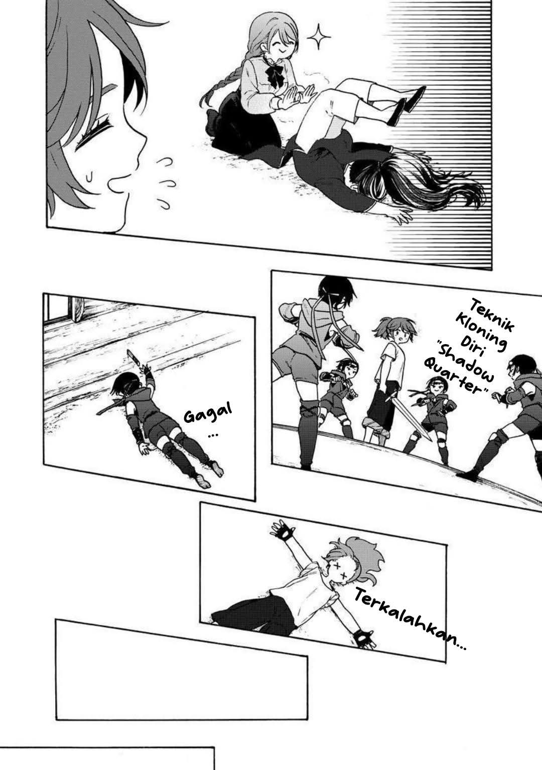 Onna Chara de Isekai Teni shite Cheat-ppoi kedo Zako Chara nanode Medatazu Heiwa na Shomin wo Mezashimasu! Chapter 7.2 - halaman 9