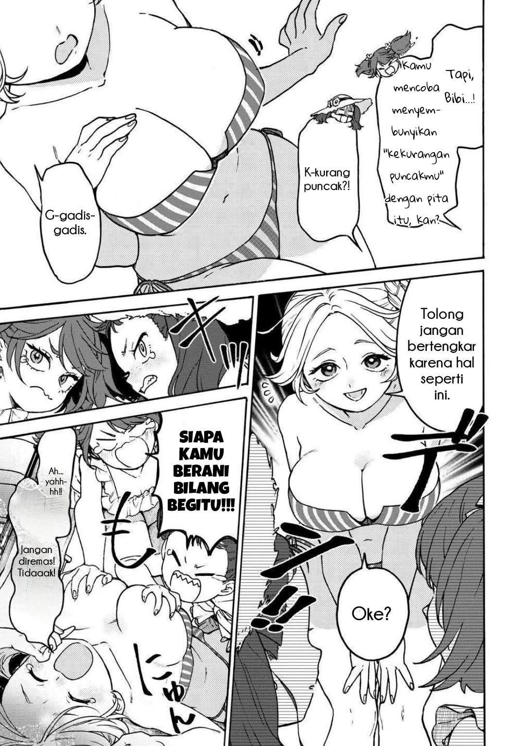 Onna Chara de Isekai Teni shite Cheat-ppoi kedo Zako Chara nanode Medatazu Heiwa na Shomin wo Mezashimasu! Chapter 8.1 - halaman 5