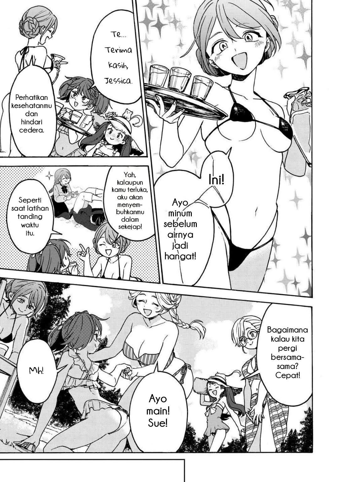 Onna Chara de Isekai Teni shite Cheat-ppoi kedo Zako Chara nanode Medatazu Heiwa na Shomin wo Mezashimasu! Chapter 8.1 - halaman 7
