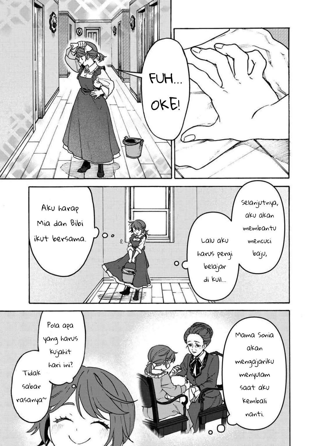 Onna Chara de Isekai Teni shite Cheat-ppoi kedo Zako Chara nanode Medatazu Heiwa na Shomin wo Mezashimasu! Chapter 8.2 - halaman 11