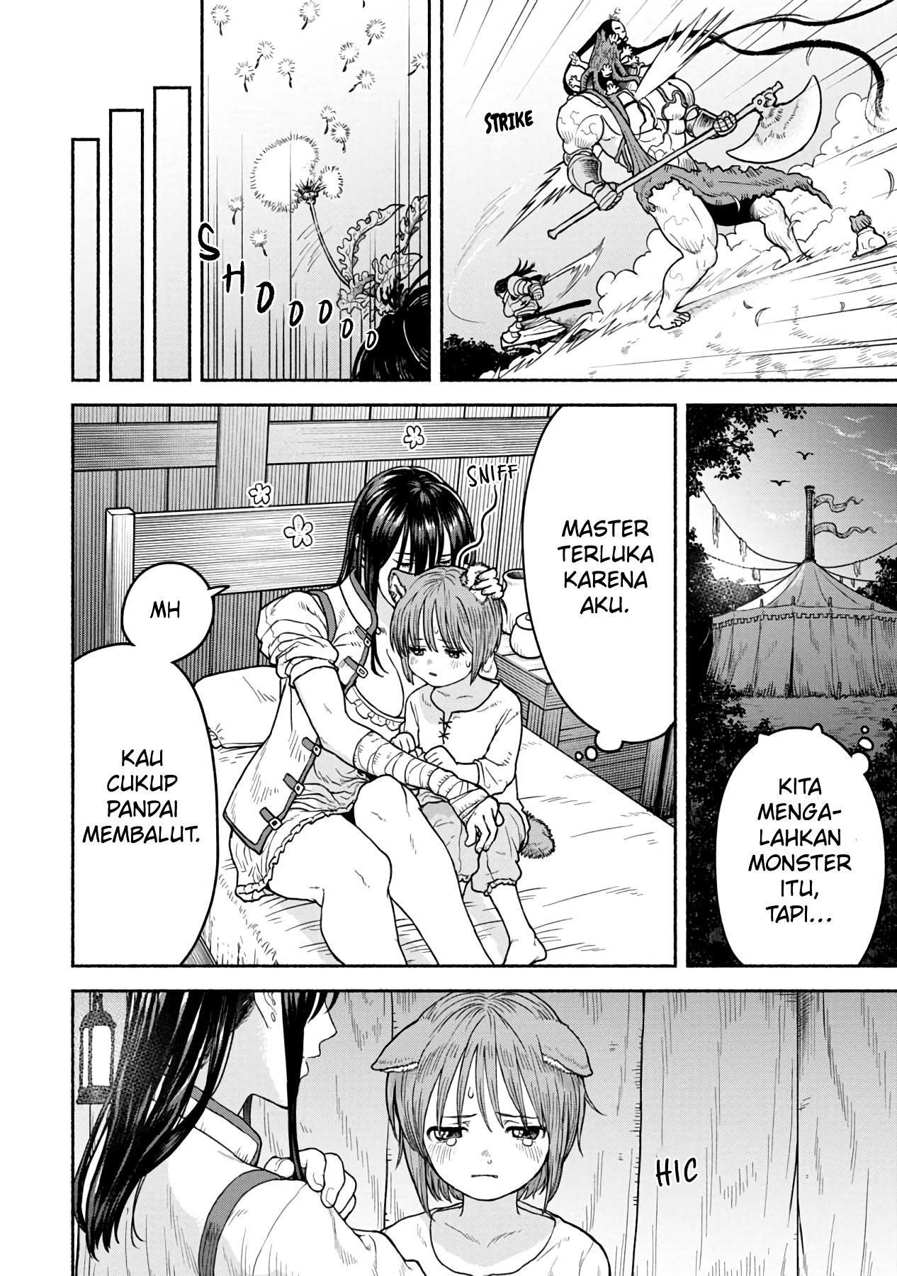 Onna Kishi to Kemomimi no Ko Chapter 2 - halaman 4