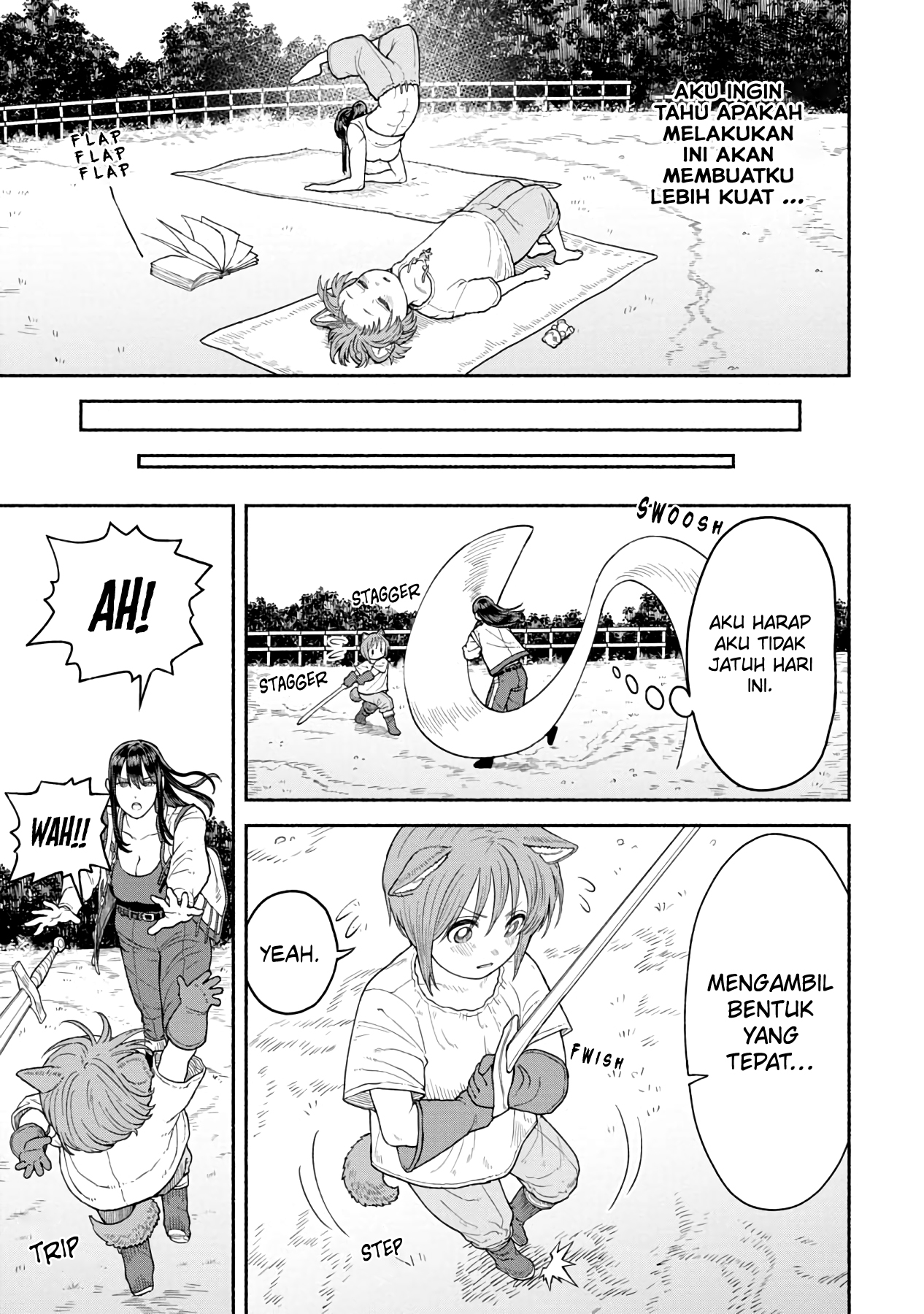 Onna Kishi to Kemomimi no Ko Chapter 3 - halaman 6